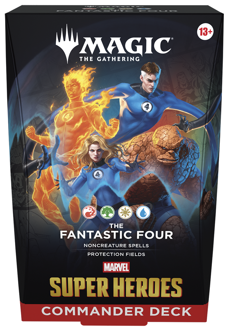 Magic The Gathering: Msh Marvel Super Heroes Commander Deck - The Fantastic Four