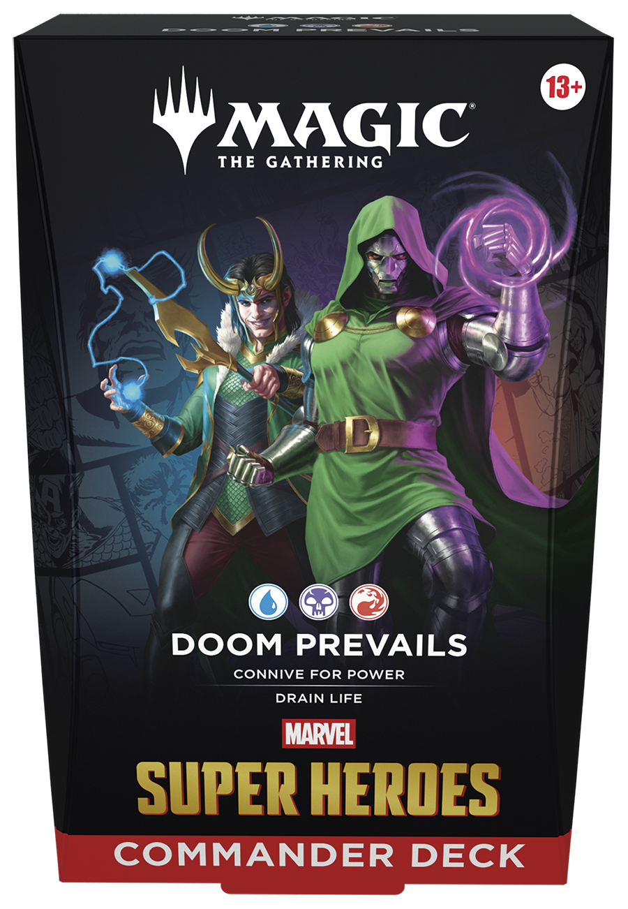 Magic The Gathering: Msh Marvel Super Heroes Commander Deck - Doom Prevails
