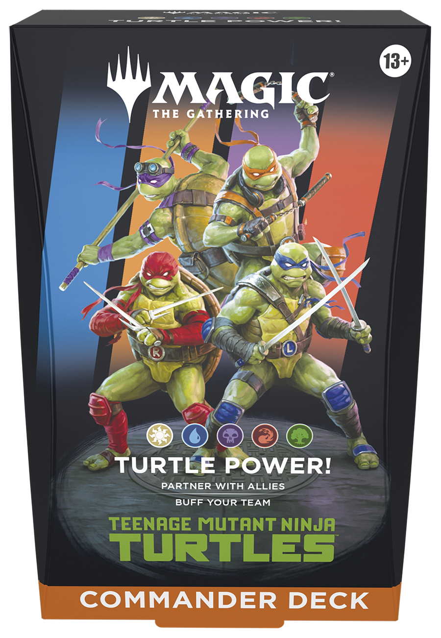 Magic the Gathering: Teenage Mutant Ninja Turtles Commander Deck Turtle Power