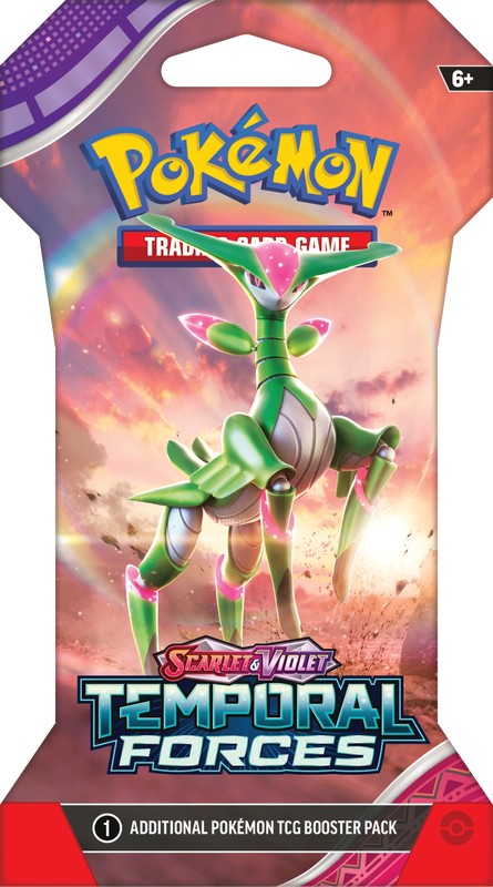 Pokemon: Temporal Forces Sleeved Booster