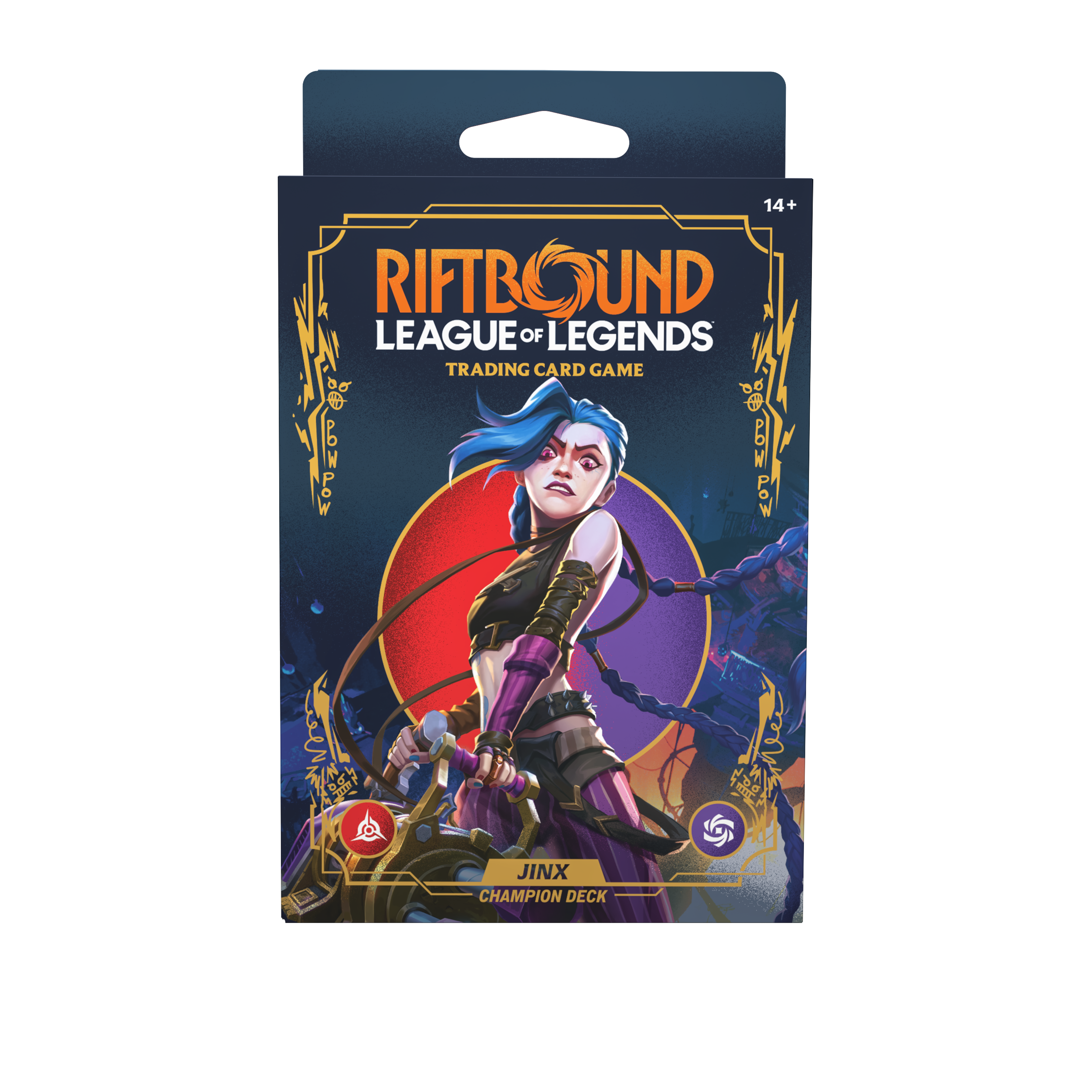 RIFTBOUND TCG: LEAGUE OF LEGENDS: SET 1: ORIGINS CHAMPION DECK: JINX