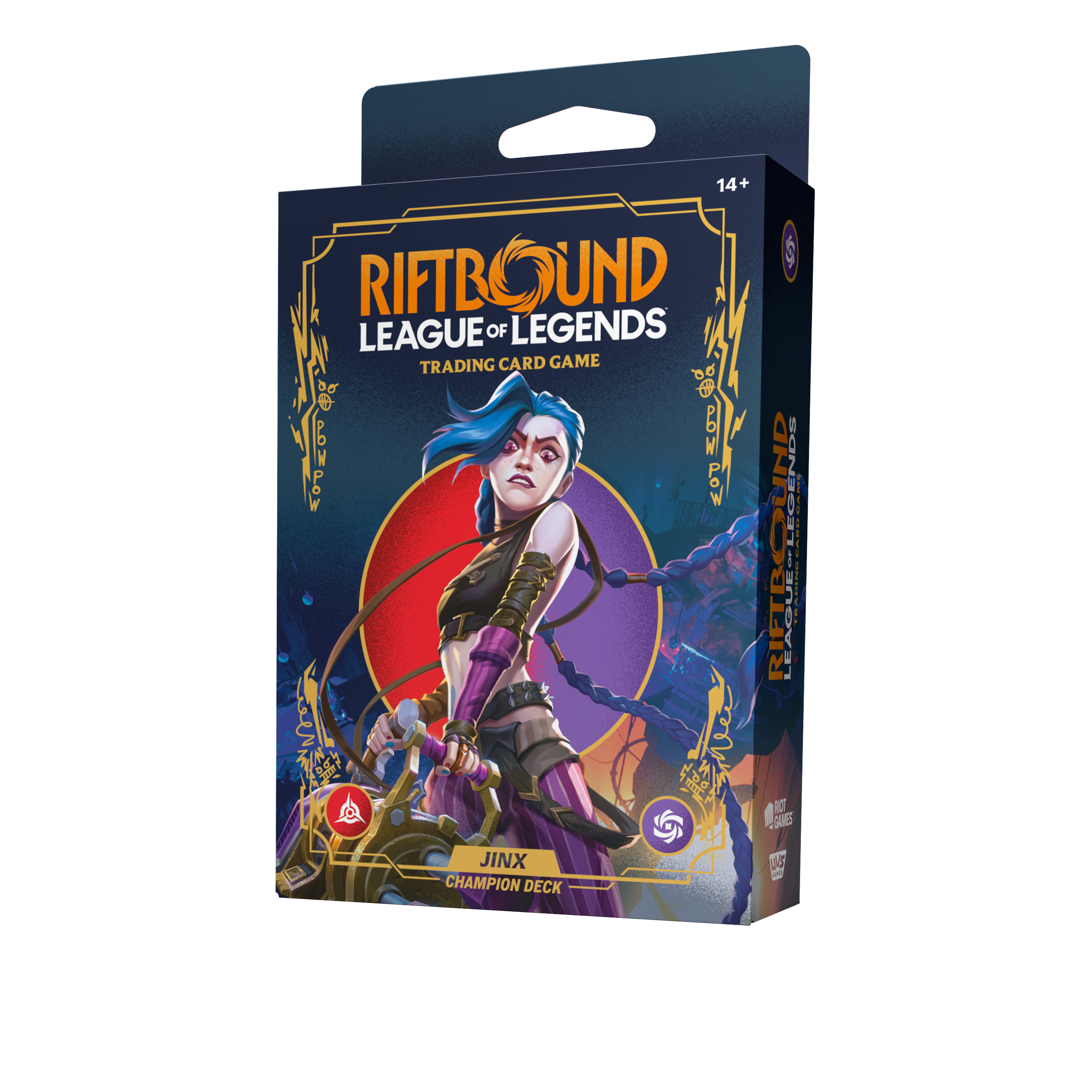 RIFTBOUND TCG: LEAGUE OF LEGENDS: SET 1: ORIGINS CHAMPION DECK: JINX