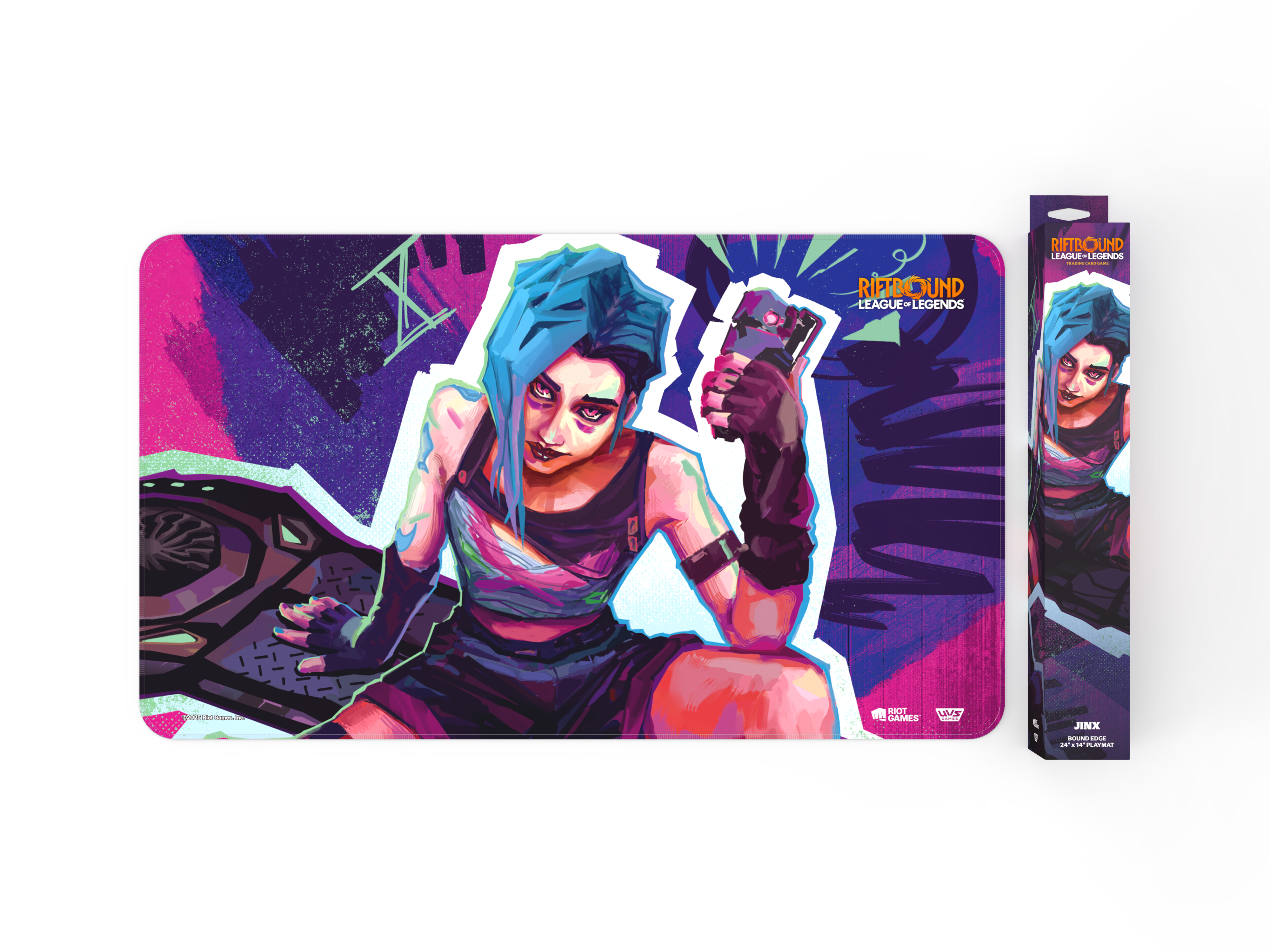 RIFTBOUND TCG: LEAGUE OF LEGENDS: SET 1 ORIGINS: JINX PLAYMAT