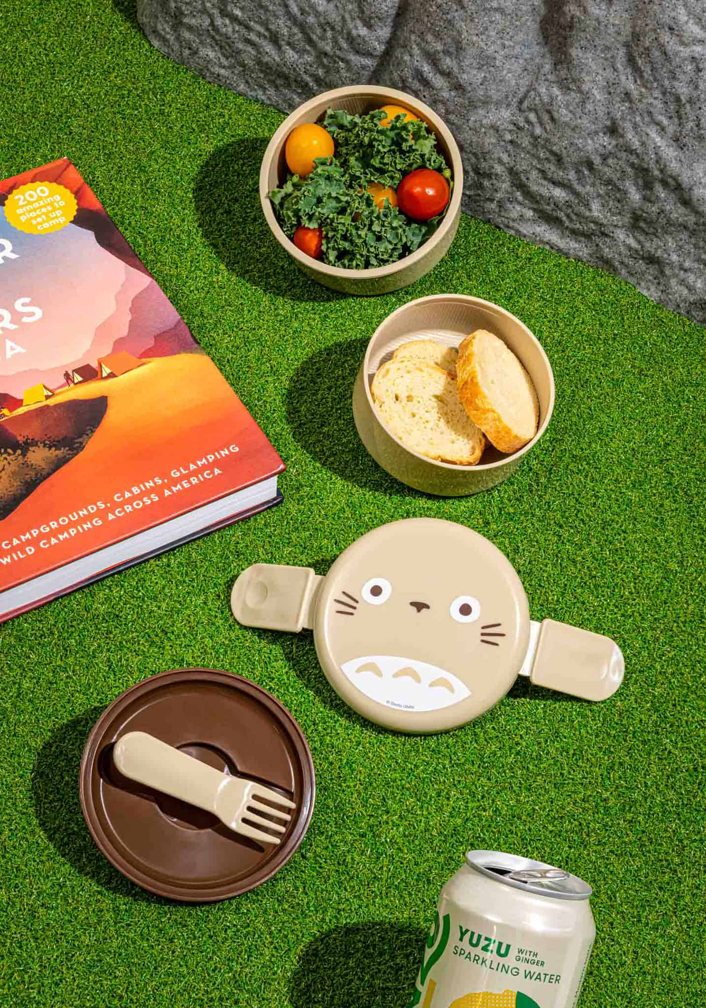 My Neighbor Totoro Round Bento Lunch Box 16.91oz