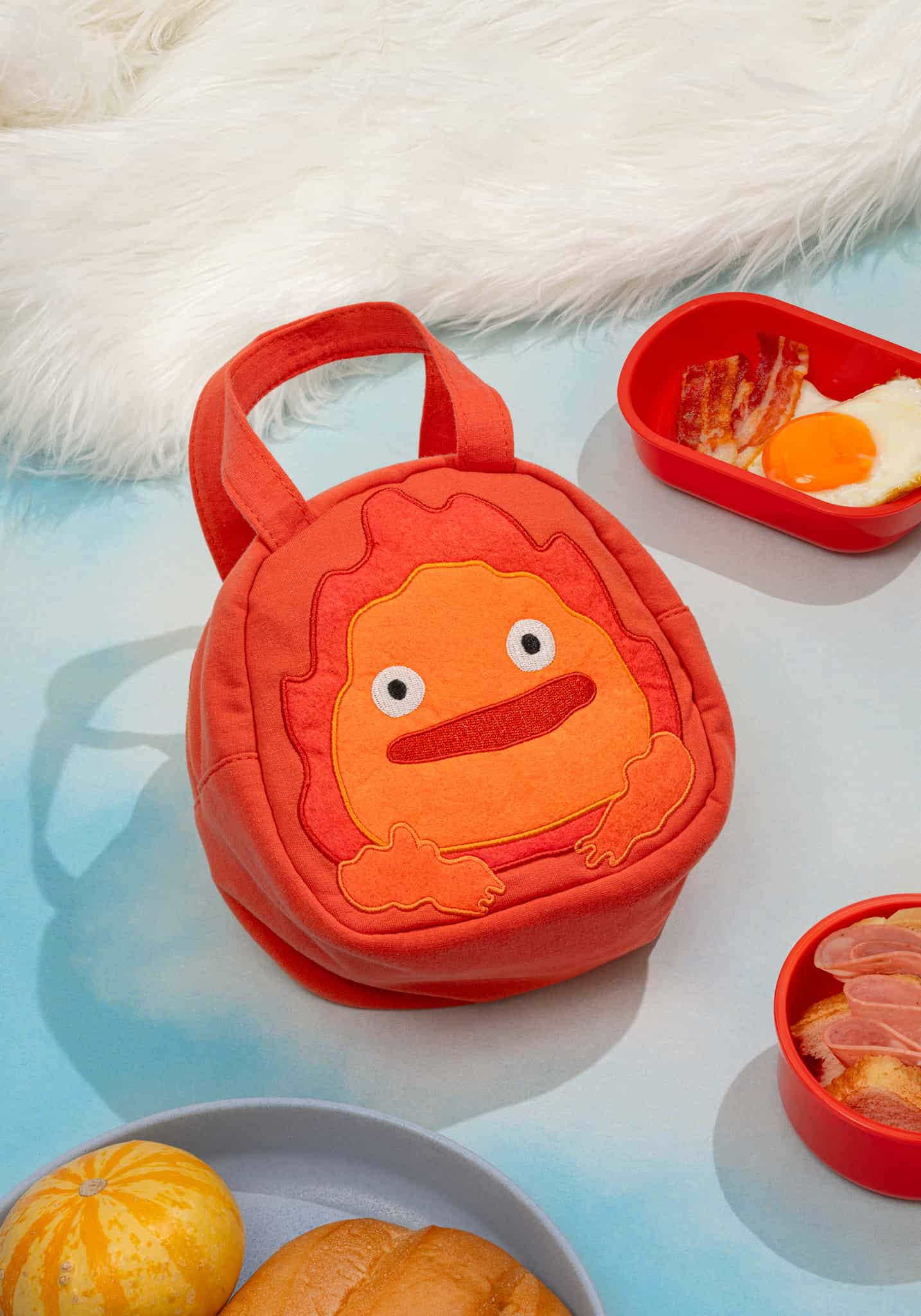 Howl's Moving Castle Die Cut Lunch Bag (Calcifer)