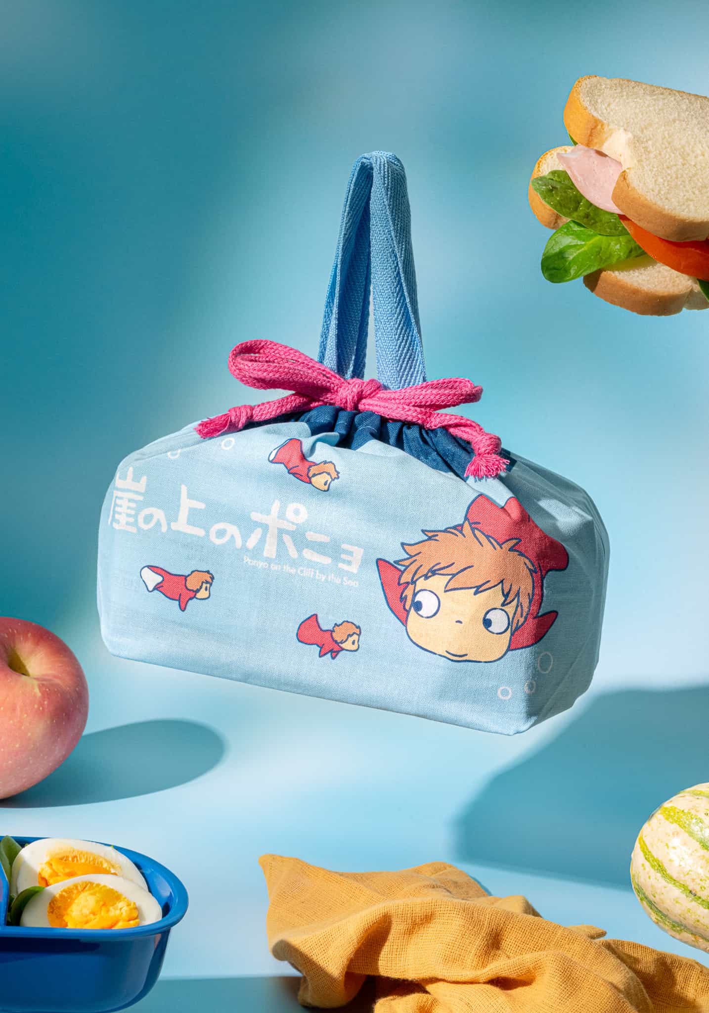 Ponyo Lunch Bag (Ponyo and Ponyo's sisters)