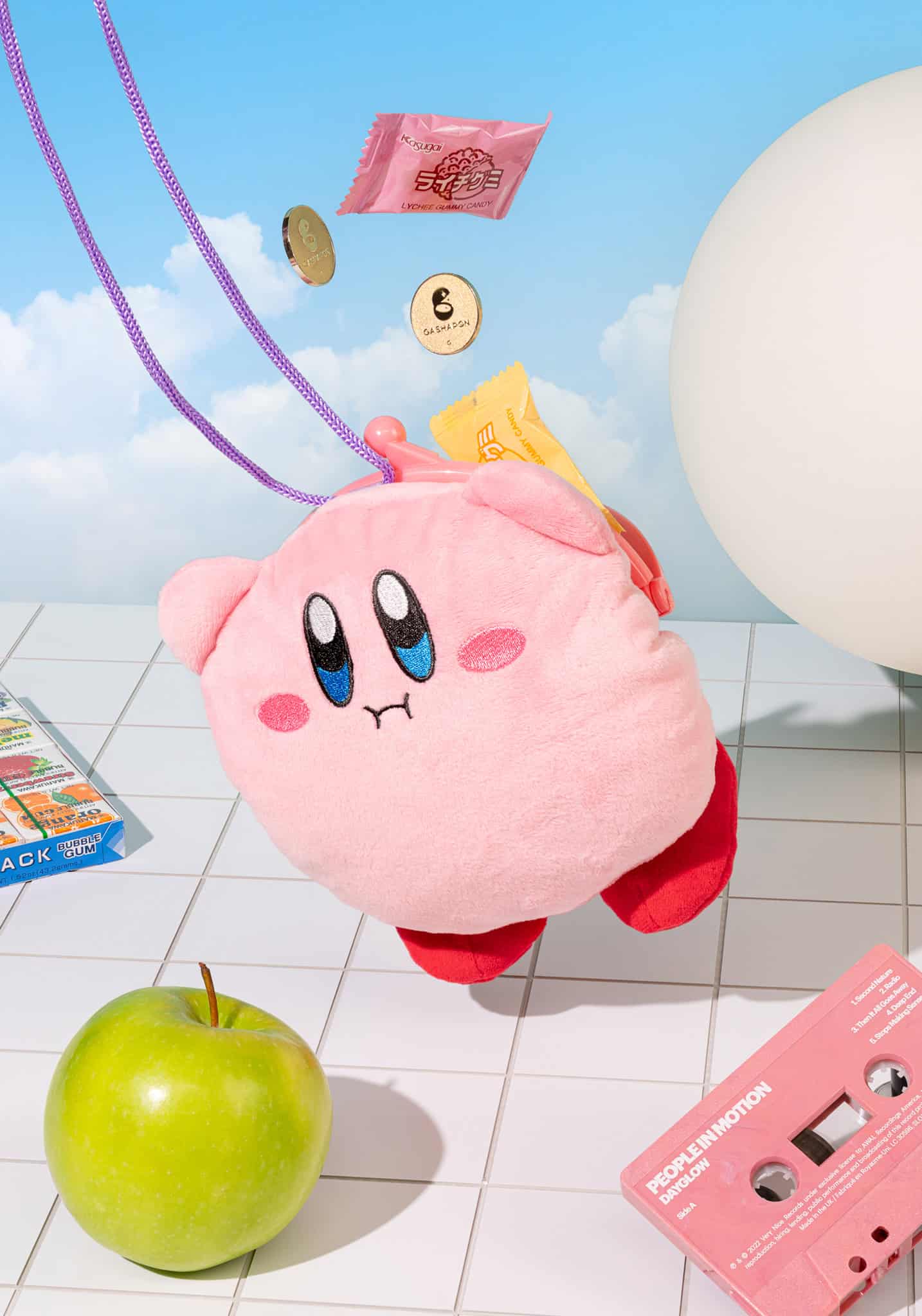 Kirby Plush Neck Pouch (Hover)