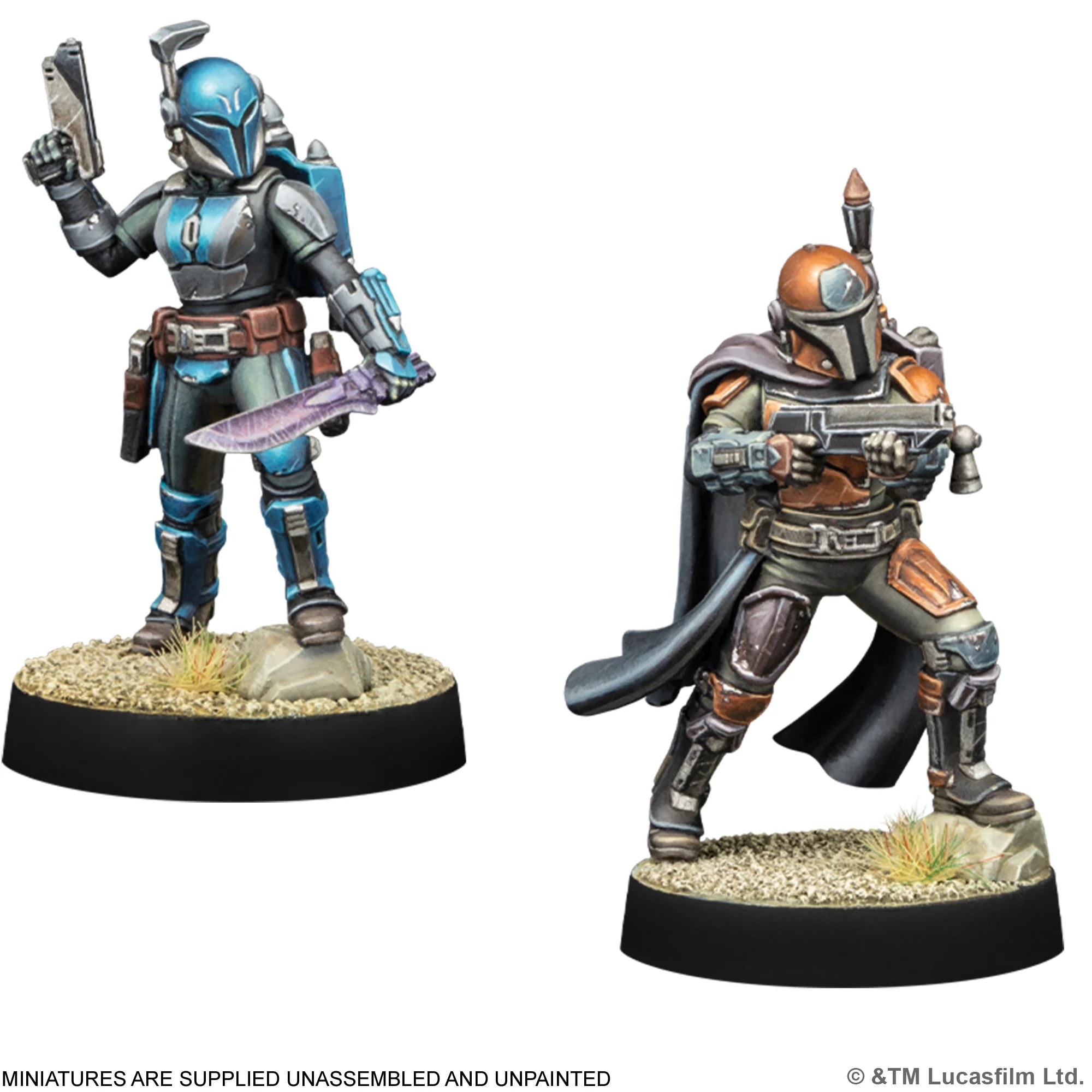 Star Wars Legion: Customizable Mandalorian Leader & Hunter