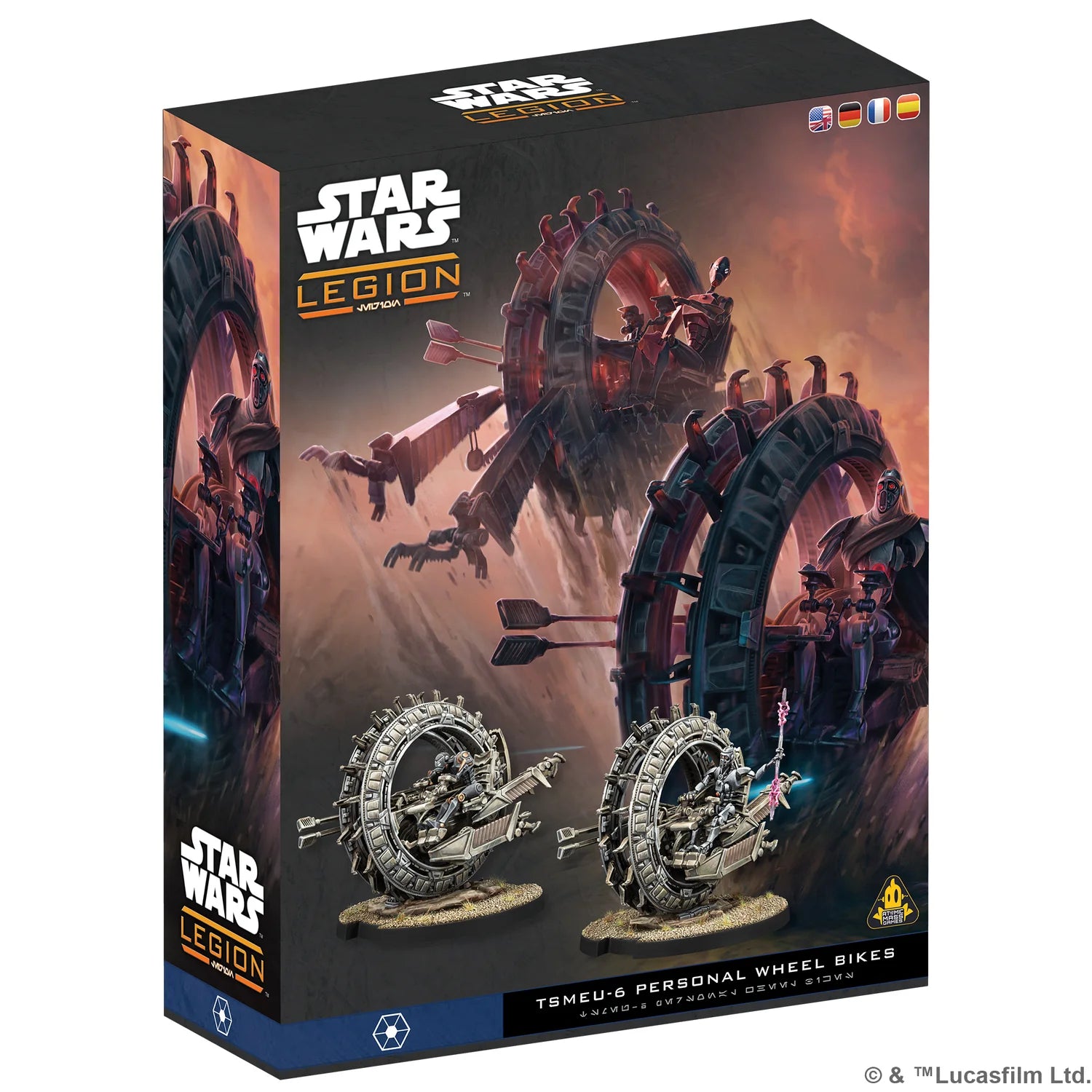 Star Wars Legion: Tsmeu-6 Personal Wheel Bikes