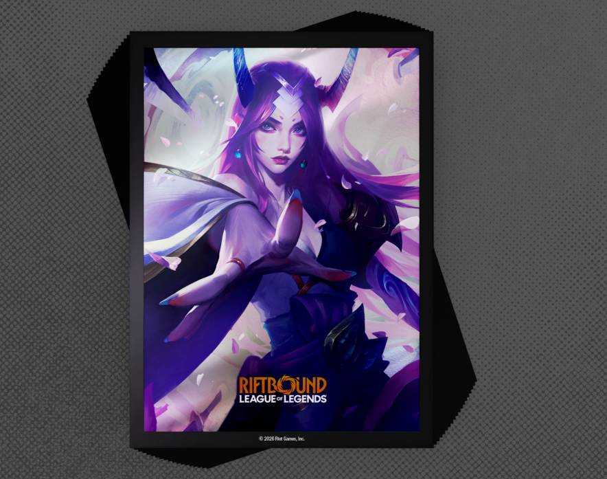 Riftbound TCG: League of Legends: Set 2 Spiritforged Art Sleeves: Spirit Blossom Irelia (100CT)
