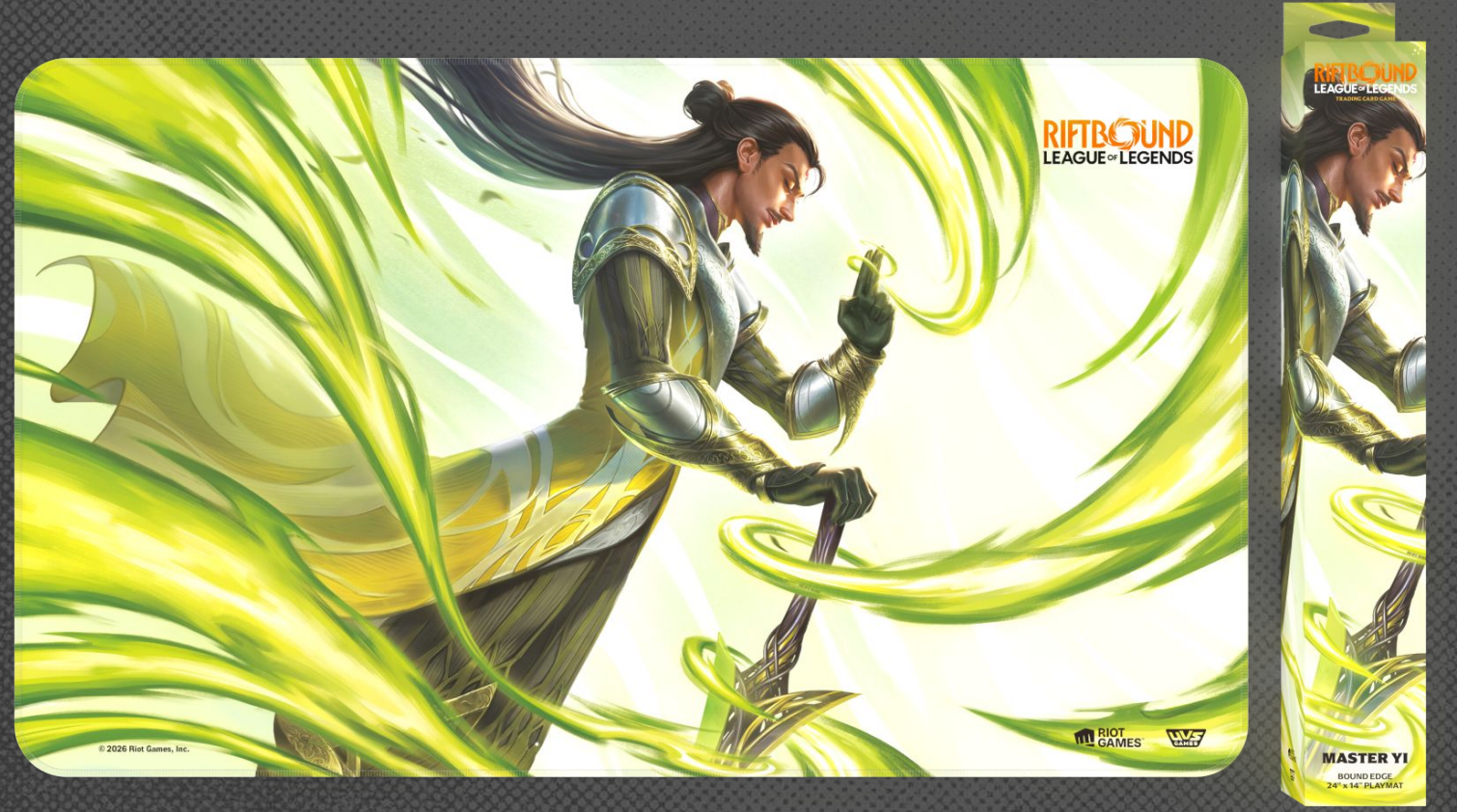 Riftbound TCG: League of Legends: Set 3 Unleashed Playmat: Master Yi Wuju Master