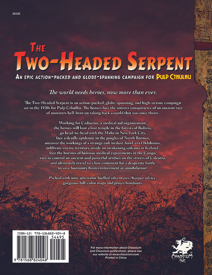 Pulp Cthulhu: The Two-Headed Serpent