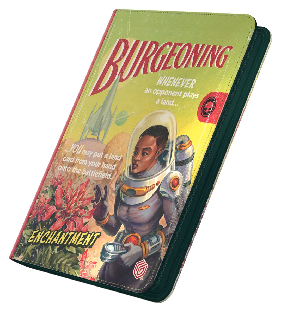 Zipfolio 360 Xenoskin Magic: The Gathering "Edge of Eternities" - Burgeoning