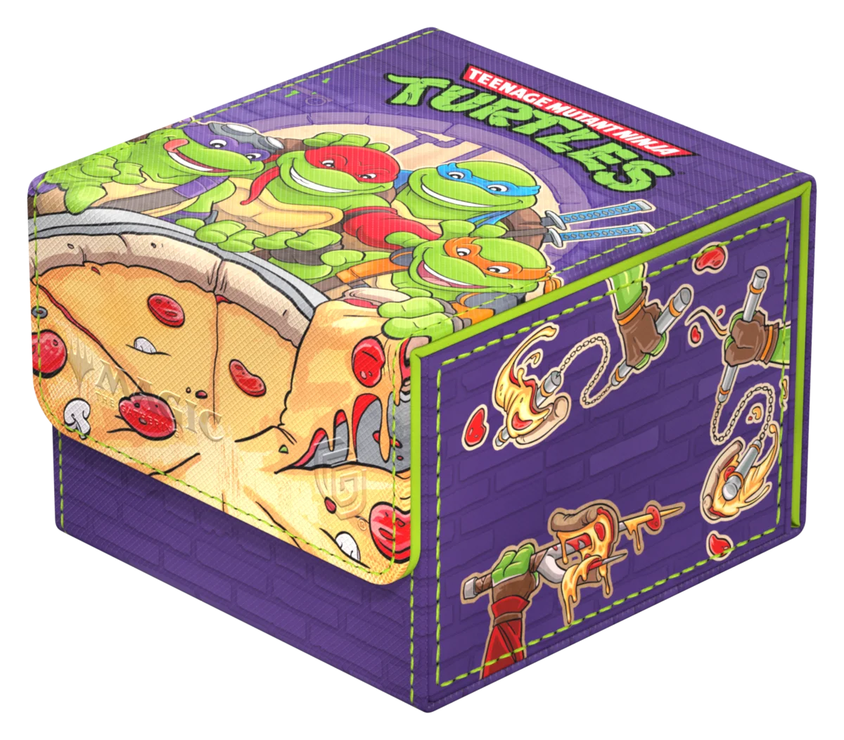 Magic: The Gathering | Teenage Mutant Ninja Turtles Sidewinder 133+ Xenoskin - Pizza Box