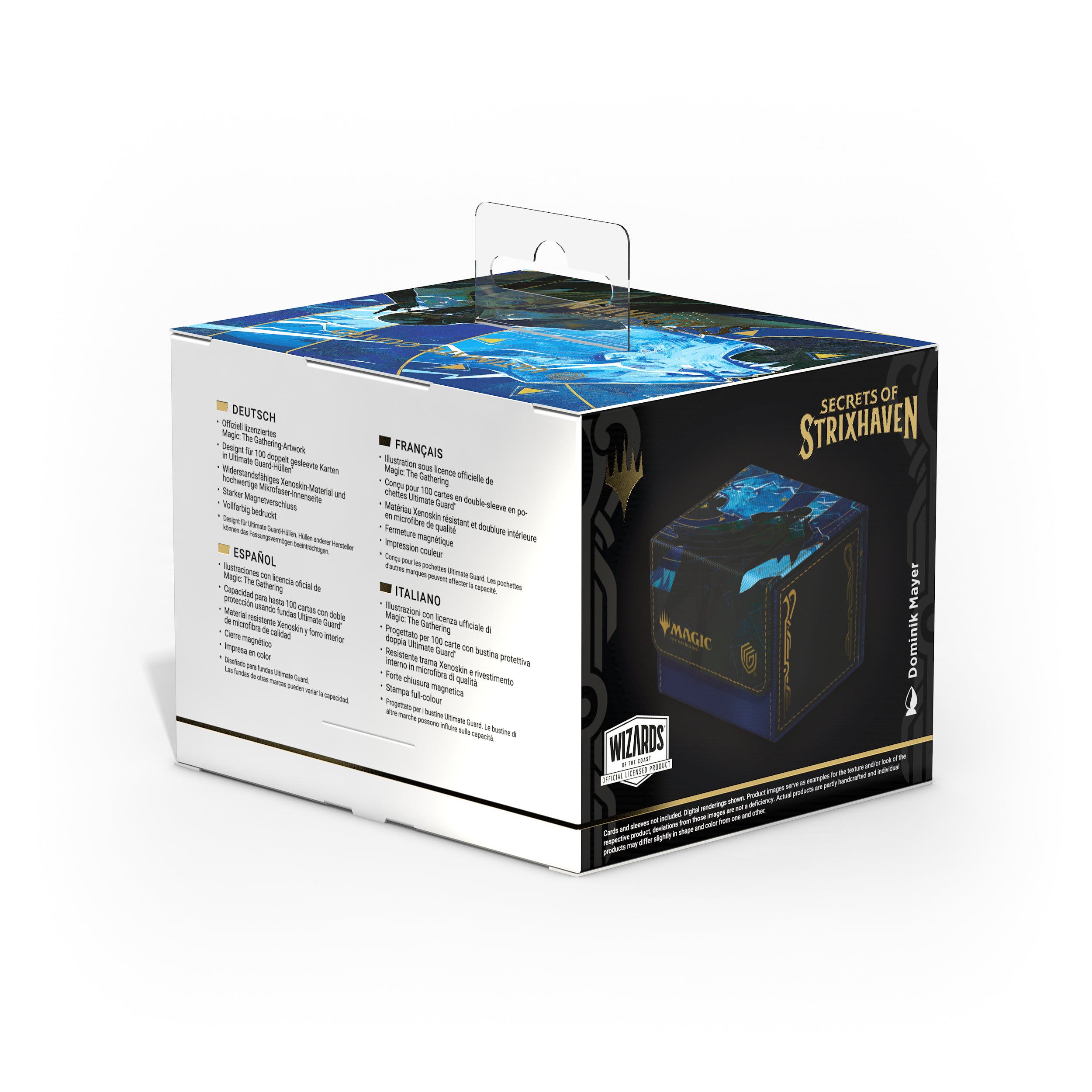 Ultimate Guard: Magic The Gathering: SOS Secrets Of Strixhaven: Sidewinder 100 Xenoskin: Blue Rare (Alternate Art)