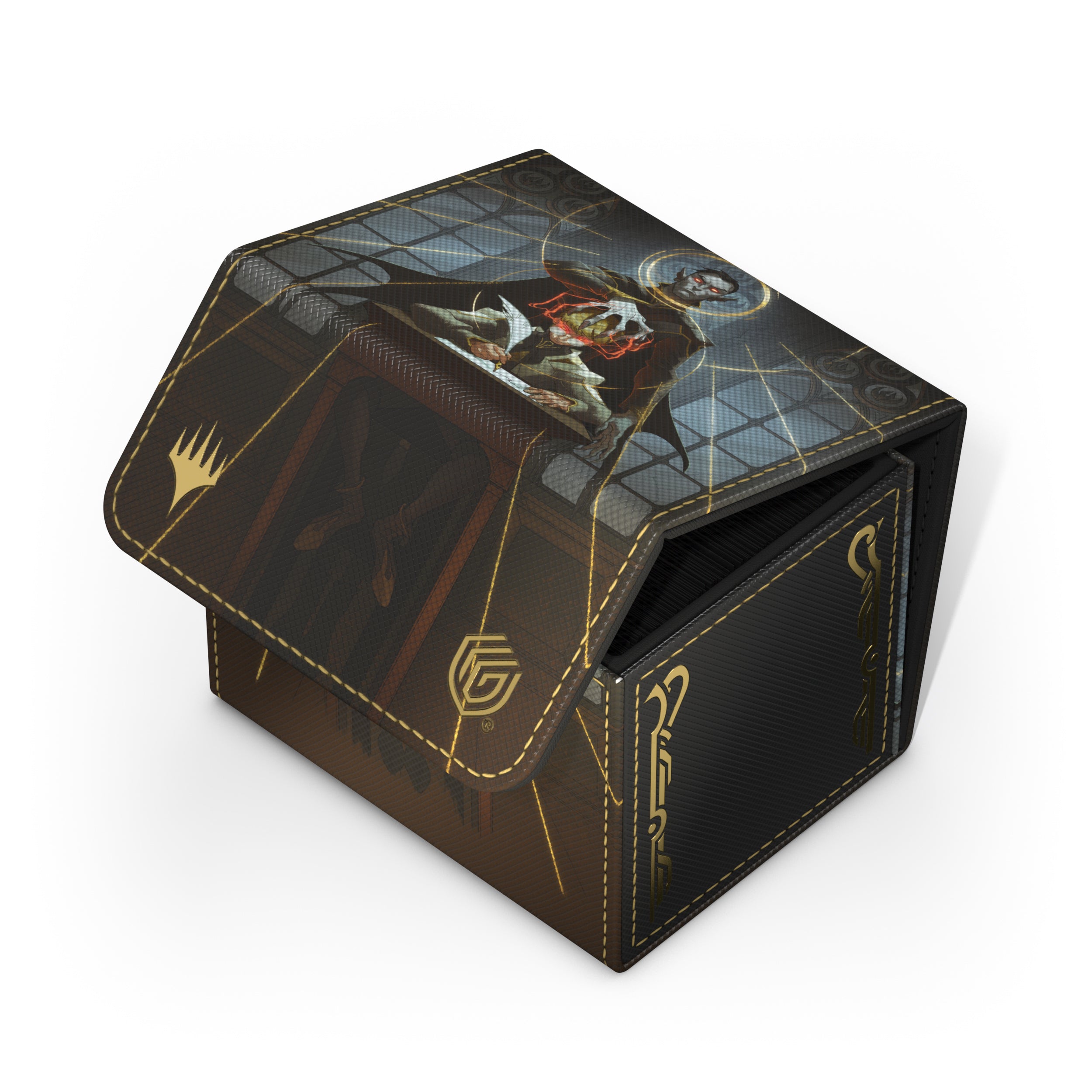 Ultimate Guard: Magic The Gathering: SOS Secrets Of Strixhaven: Sidewinder 100 Xenoskin: Black Mythic (Alternate Art)