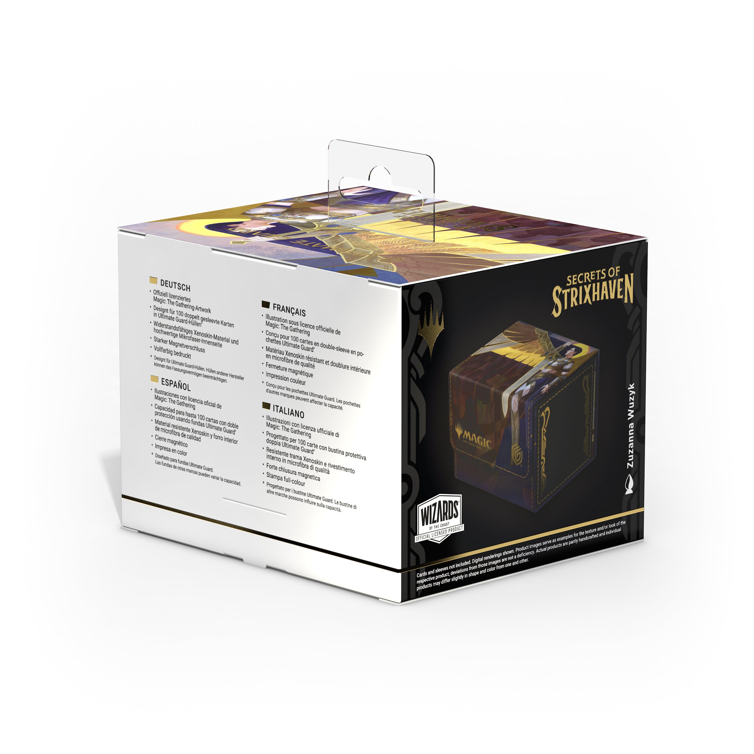 Ultimate Guard: Magic The Gathering: SOS Secrets Of Strixhaven: Sidewinder 100 Xenoskin: White Mythic 2 (Alternate Art)