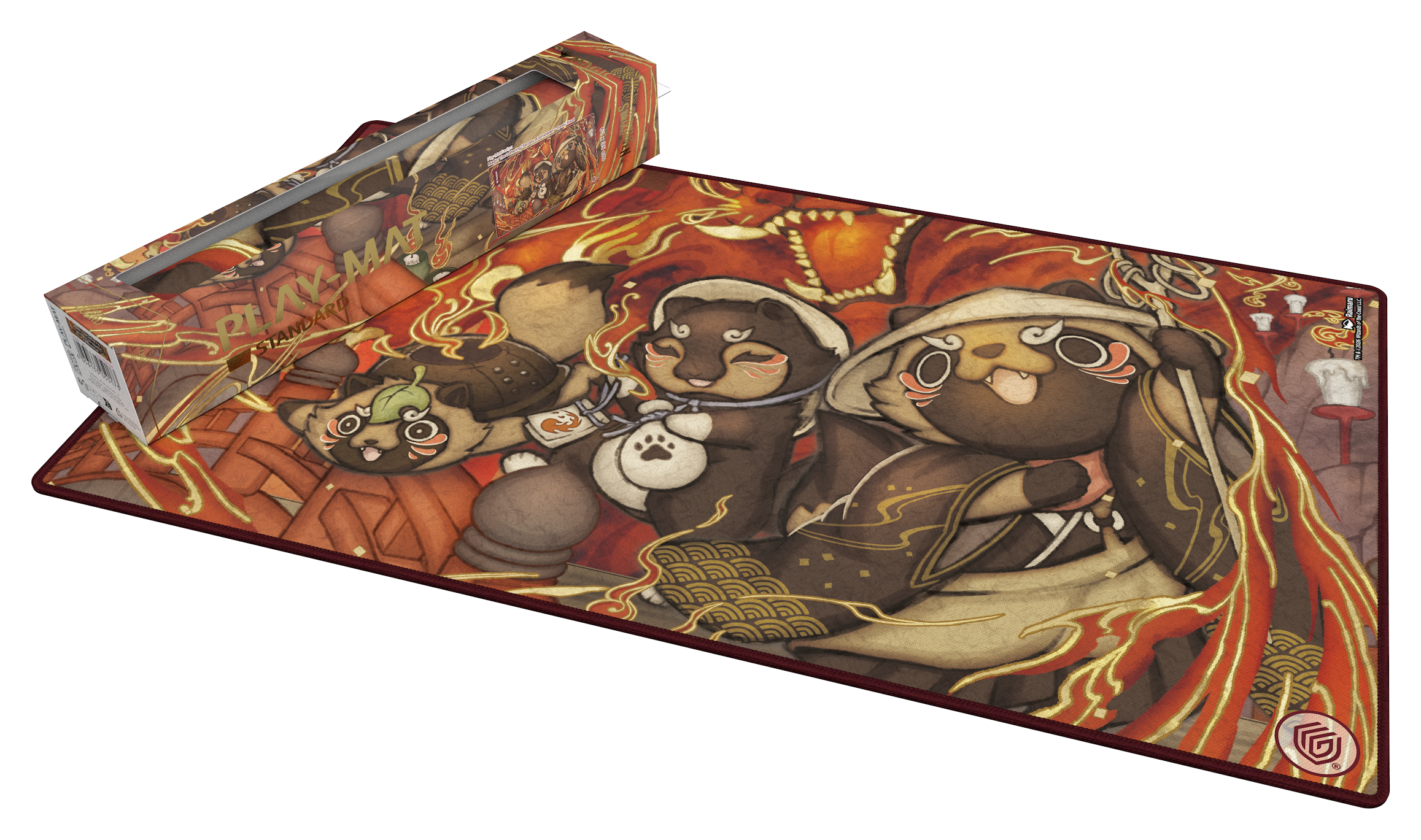 Ultimate Guard: Magic The Gathering: SOS Secrets Of Strixhaven: Play-Mat: Red Rare (Alternate Art)