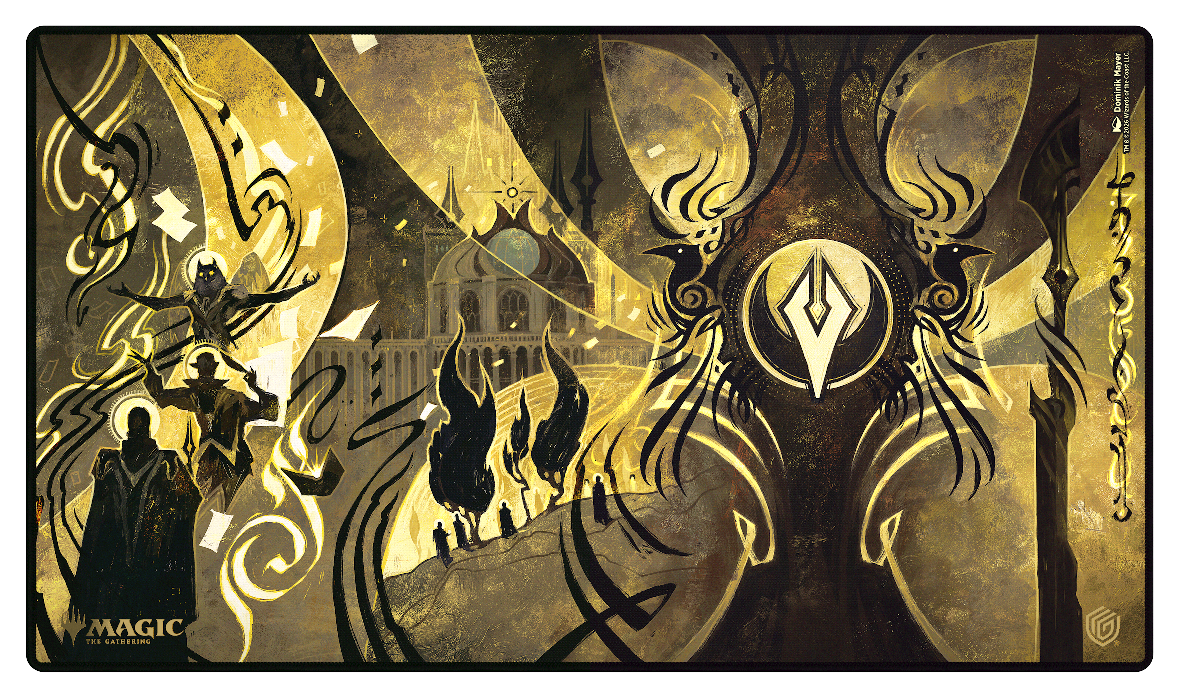 Ultimate Guard: Magic The Gathering: SOS Secrets Of Strixhaven: Play-Mat: Silverquill