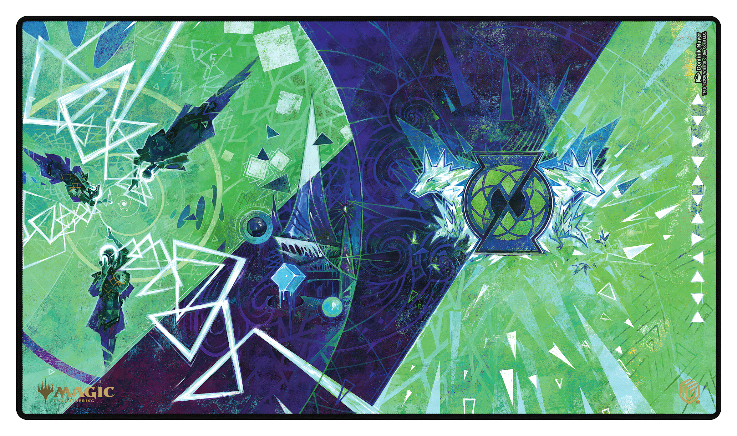 Ultimate Guard: Magic The Gathering: SOS Secrets Of Strixhaven: Play-Mat: Quandrix