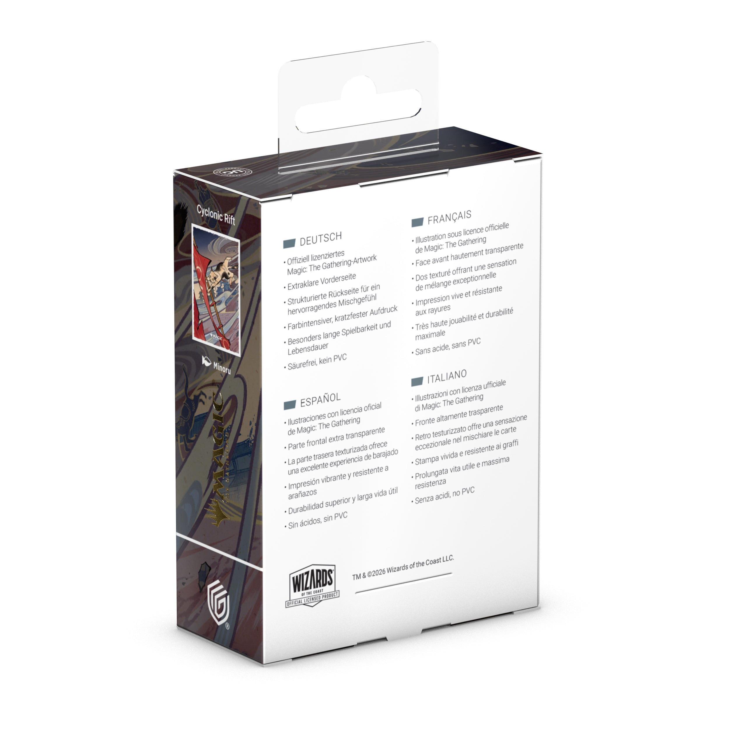 Ultimate Guard: Magic The Gathering: SOS Secrets Of Strixhaven: Art Sleeves: Blue Mythic 2 (Alternate Art) Box