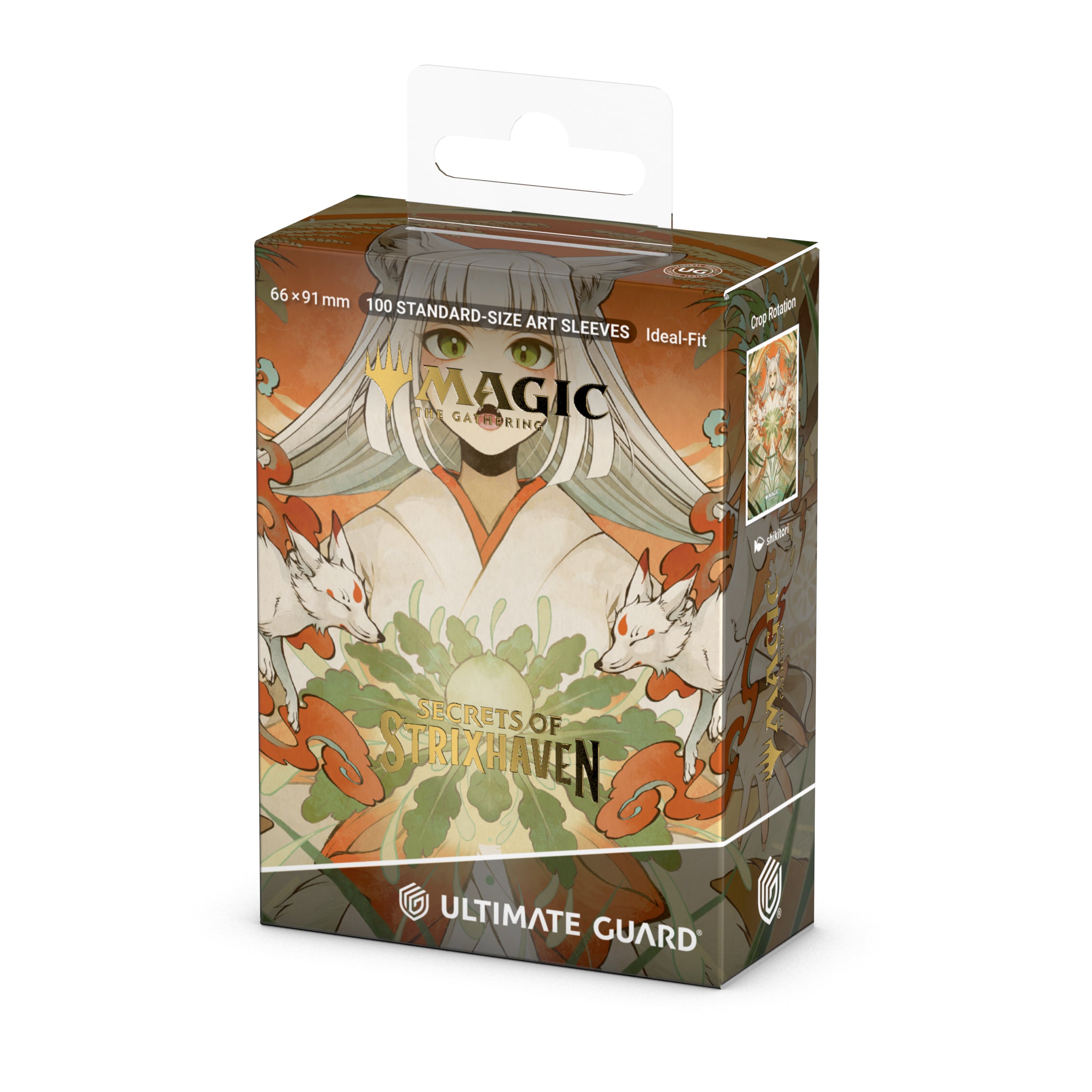 Ultimate Guard: Magic The Gathering: SOS Secrets Of Strixhaven: Art Sleeves: Green Rare (Alternate Art) Box