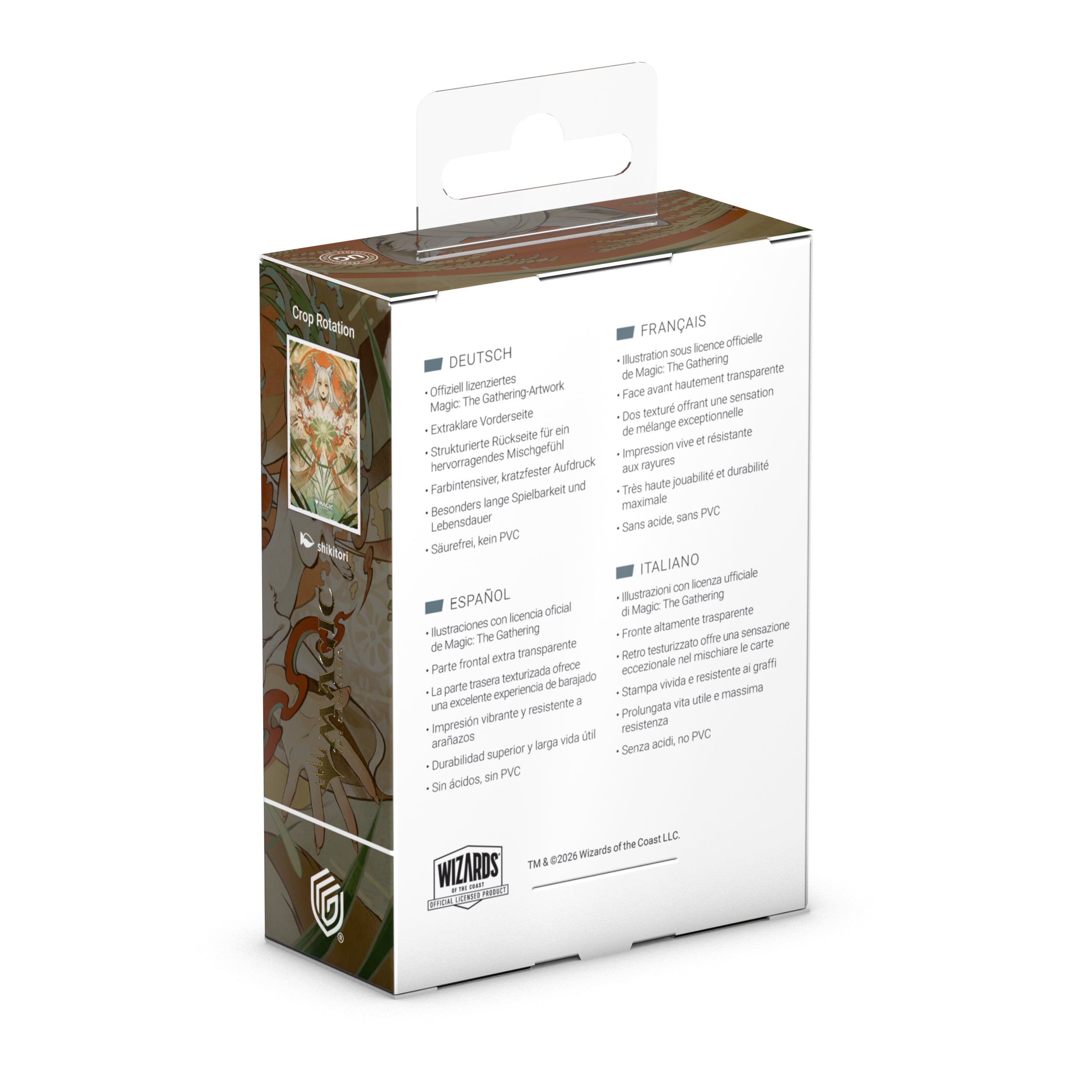 Ultimate Guard: Magic The Gathering: SOS Secrets Of Strixhaven: Art Sleeves: Green Rare (Alternate Art) Box