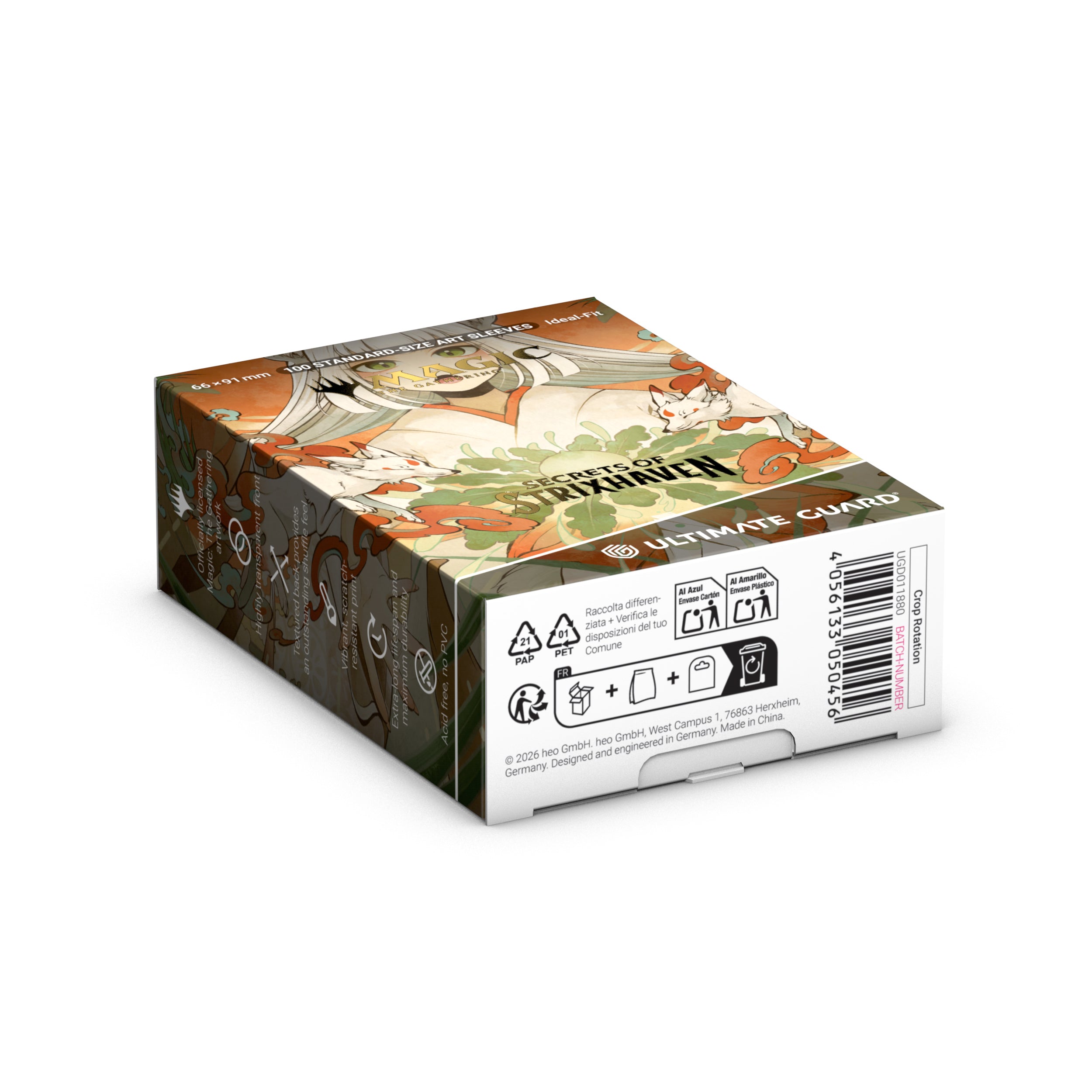 Ultimate Guard: Magic The Gathering: SOS Secrets Of Strixhaven: Art Sleeves: Green Rare (Alternate Art) Box