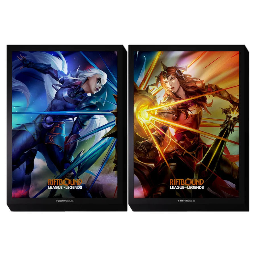 Riftbound Vendetta Art Sleeves: Vendetta: Diana vs Leona