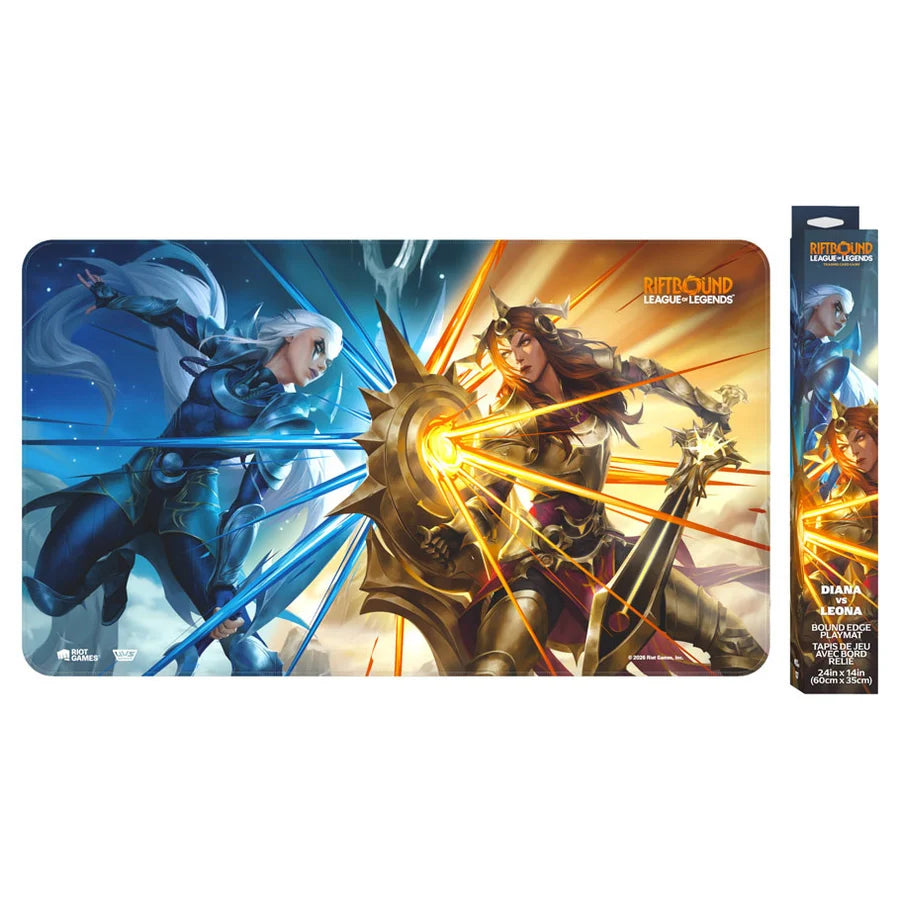 Riftbound: Vendetta Art Playmat: Diana vs Leona