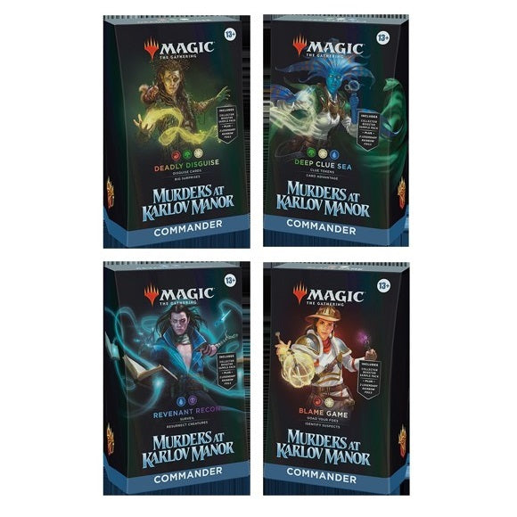 Magic: The Gathering: Mazo de comandante de Asesinatos en la Mansión Karlov