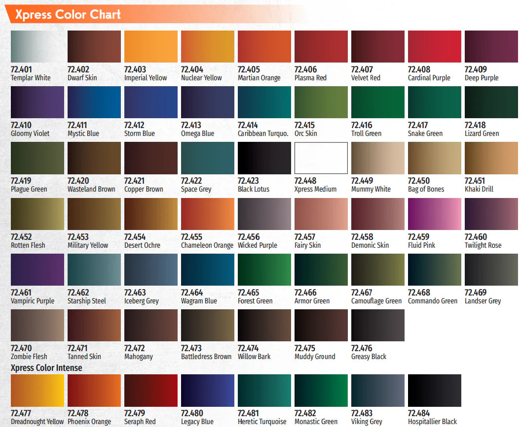 Vallejo Paint Xpress Color