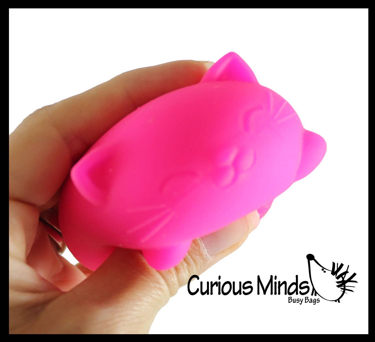 1 Cat Nee Doh Soft Fluff- Filled Squeeze Stress Ball
