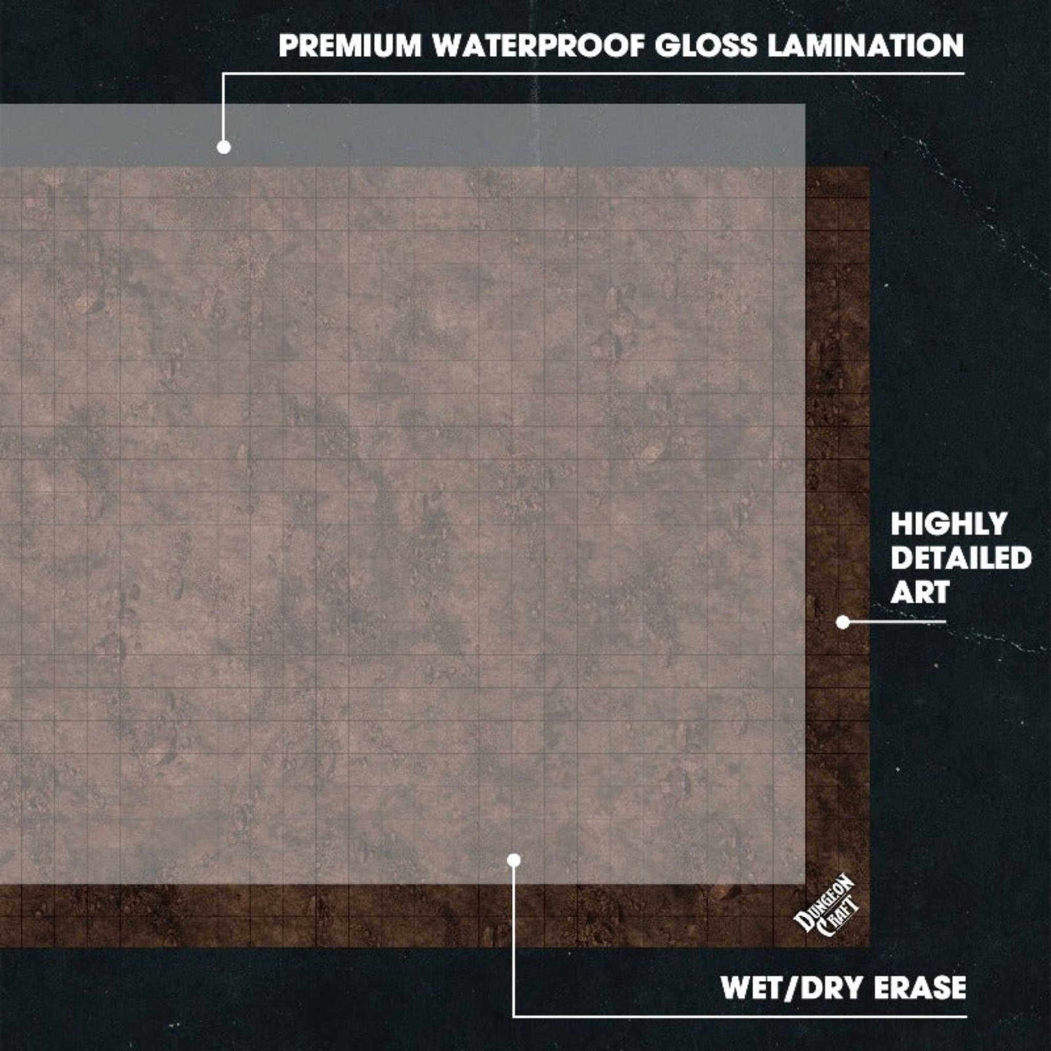 BattleMap: Turned Earth RPG battle map