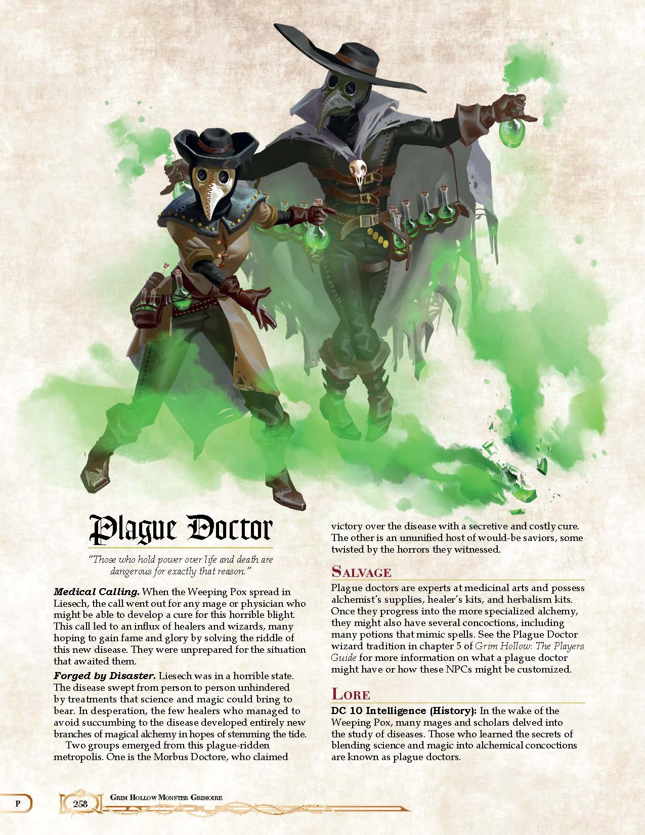 Grim Hollow: The Monster Grimoire