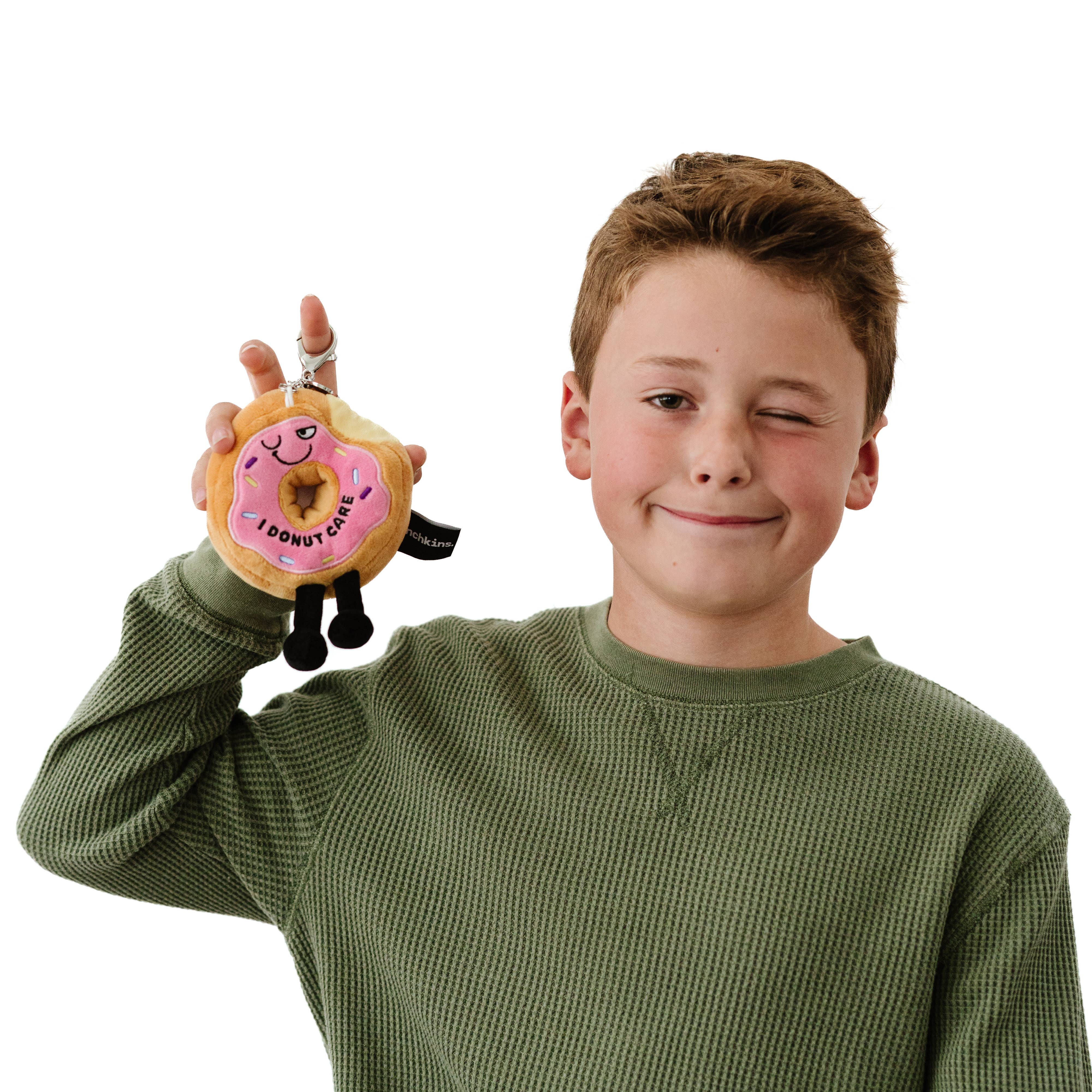 Plush Donut Cute Bag Charm Soft Cuddly Toy Funny Gift
