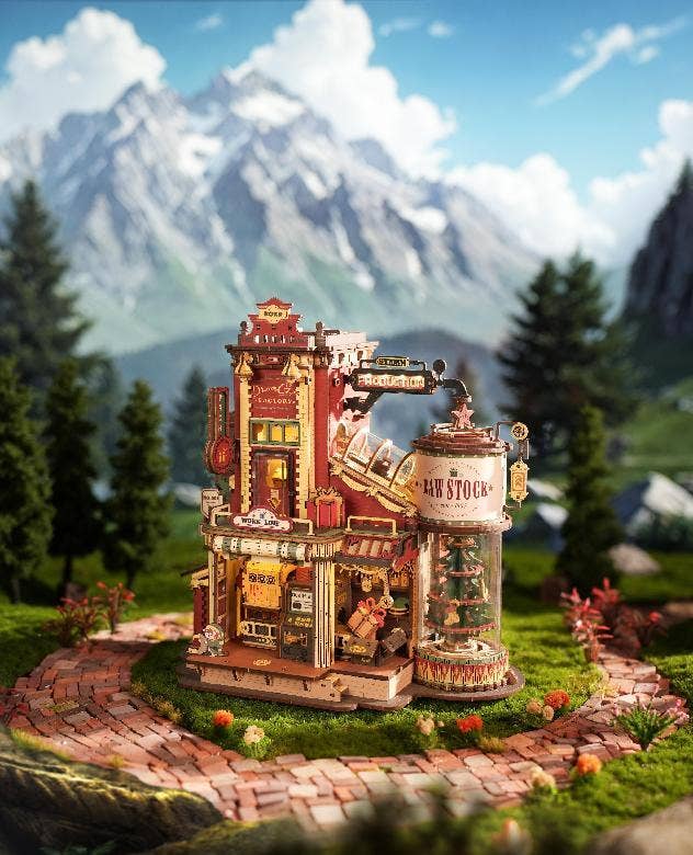 EAB01 ROKR Dream Gift Factory Wooden Music Box