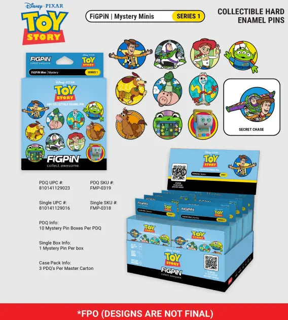 FiGPiN Mini Mystery | Toy Story Series 1
