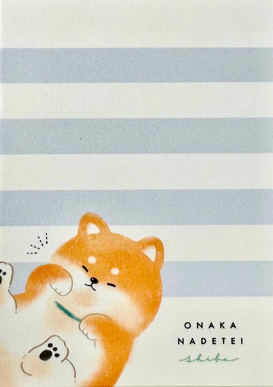 CRUX Shiba Dog Mini Notepad-10