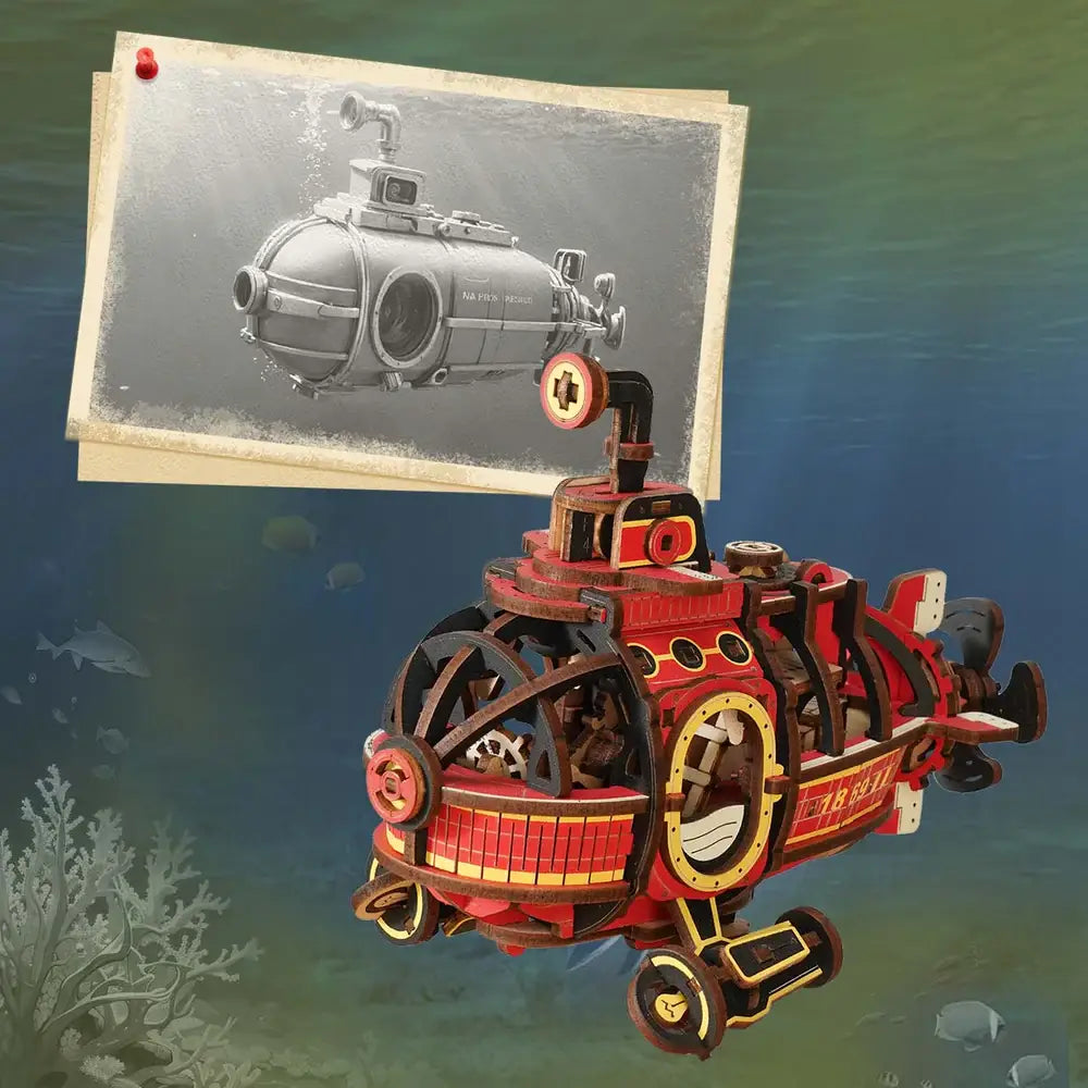 ROKR Deep-Sea Adventurer 3D Wooden Puzzle