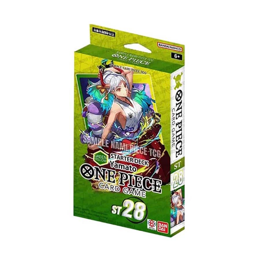 ONE PIECE TCG: STARTER DECK (ST-28) Yamato Green Yellow