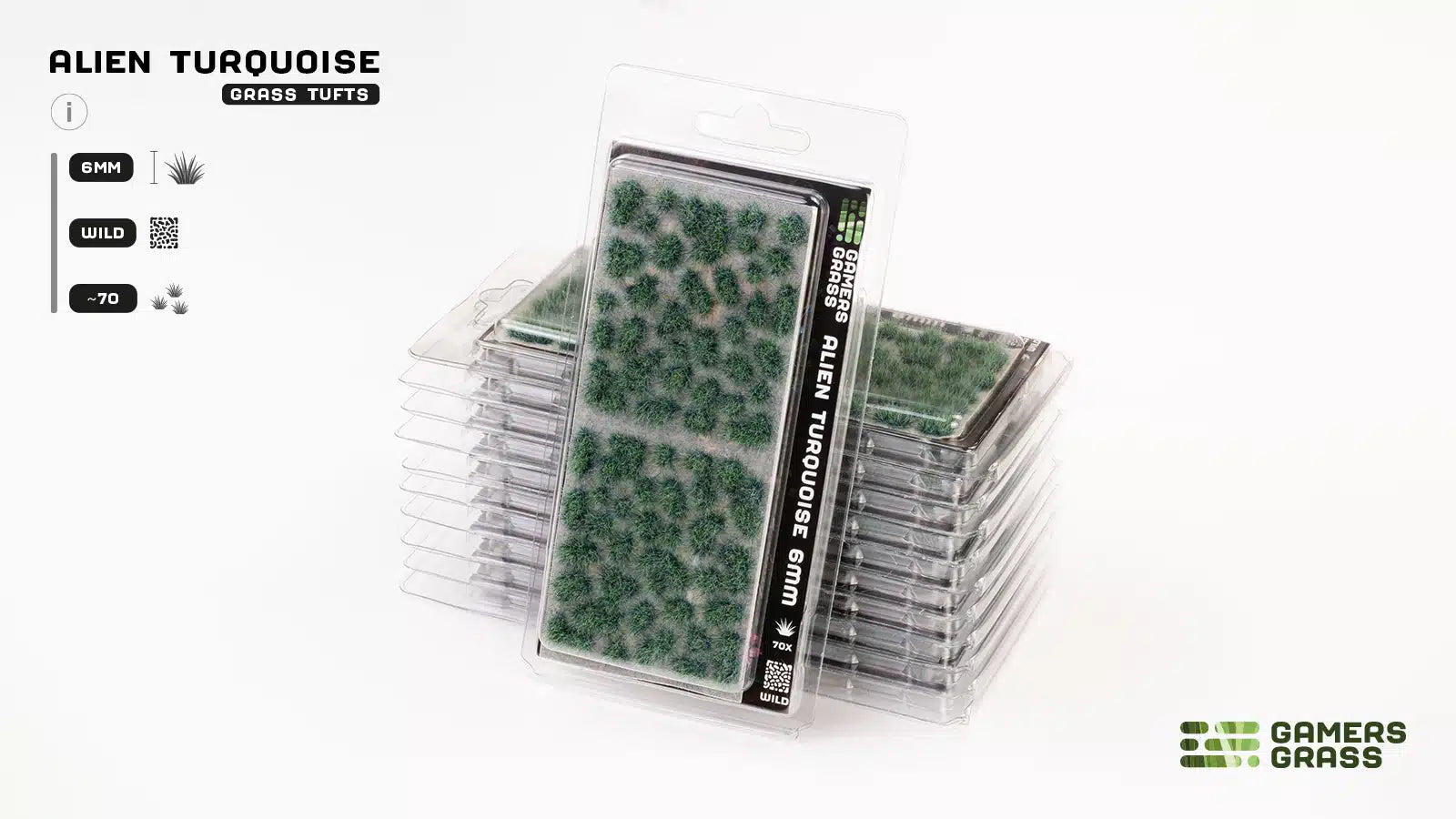 Gamers Grass Alien Turquoise 6mm