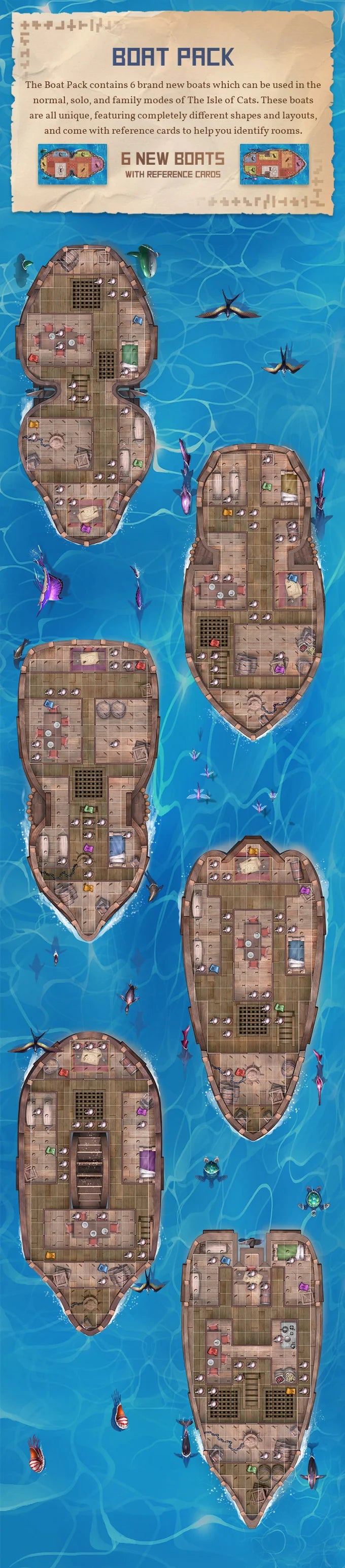 The Isle Of Cats Boat Pack Expansion