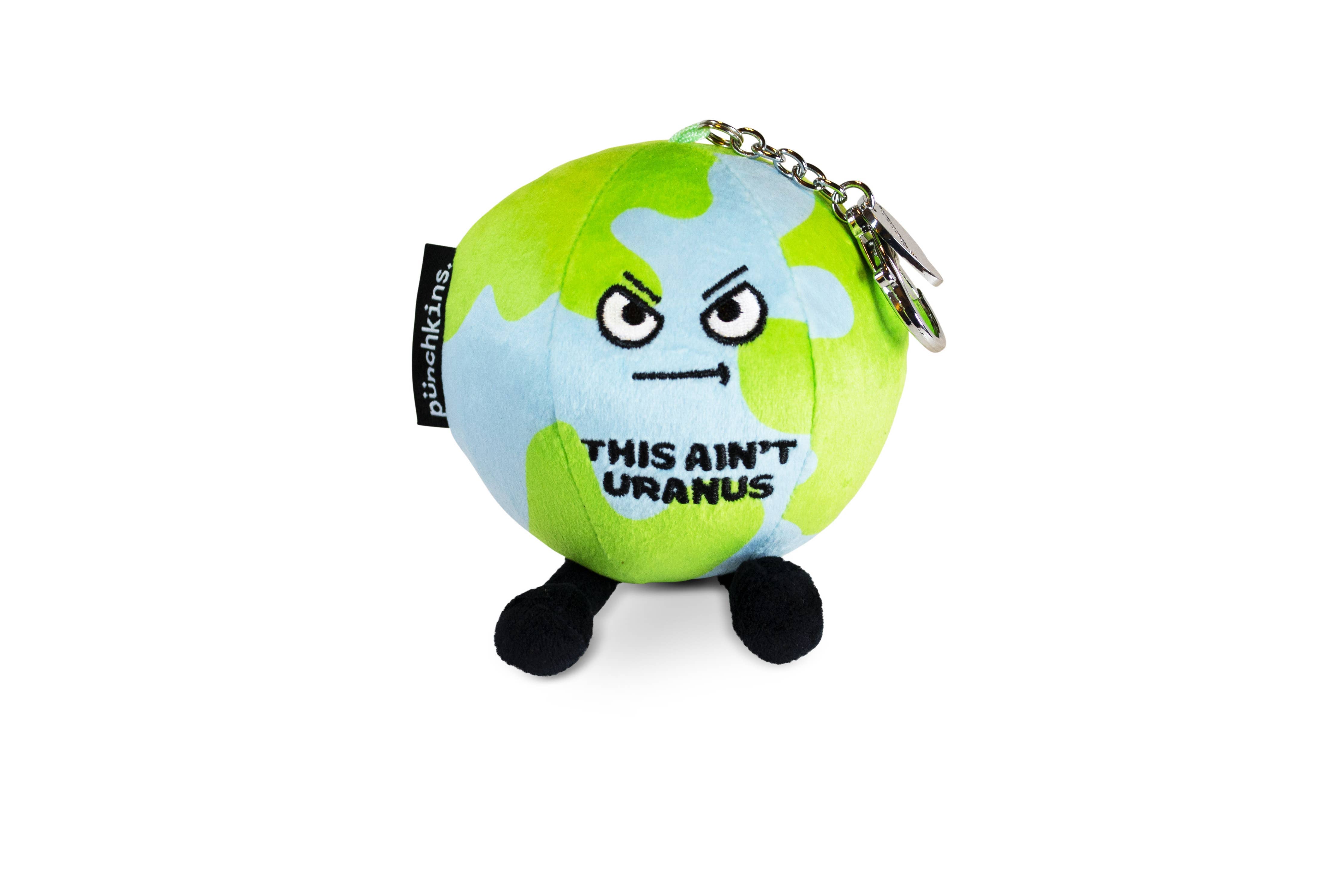 Earth Plush Bag Charm This Ain'T Uranus Soft Toy Funny