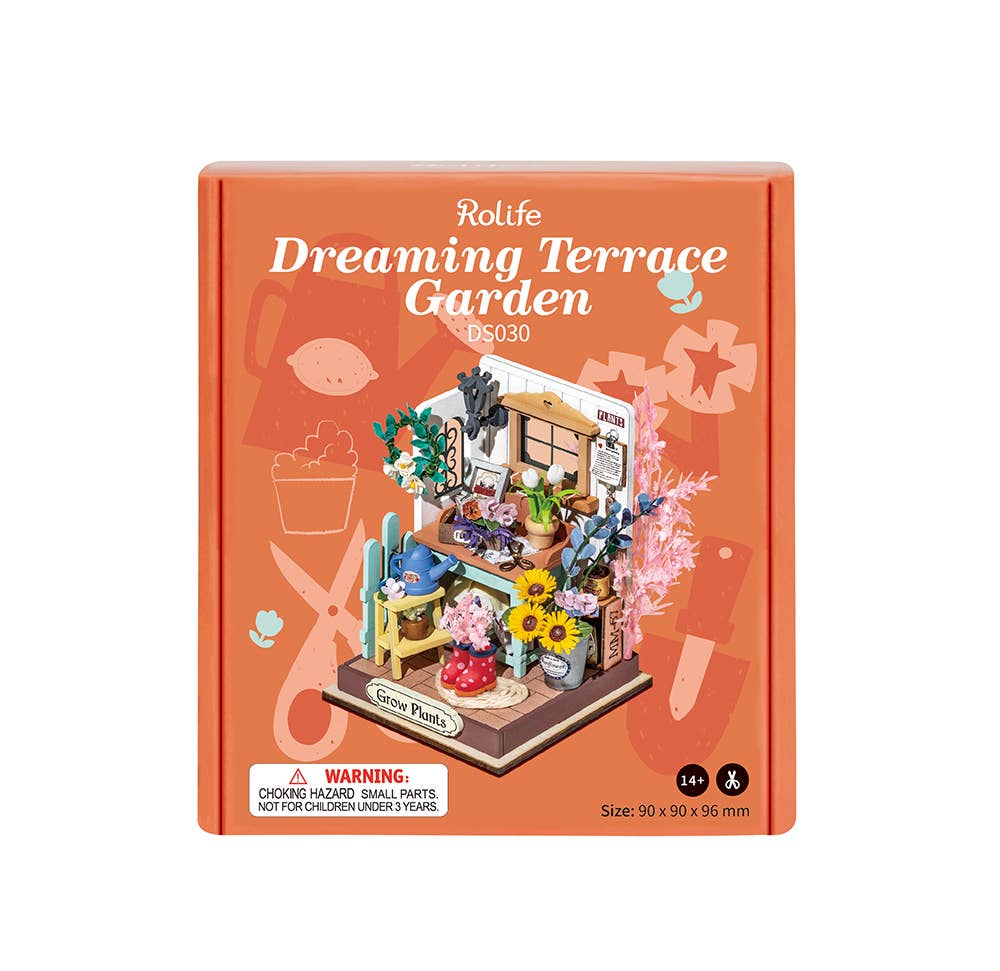 Rolife DIY Kit Mini 3D House Dreaming Terrace Garden DS030