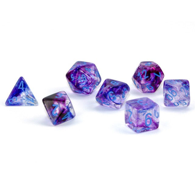 Dice: Chessex Nebula Nocturnal / blue