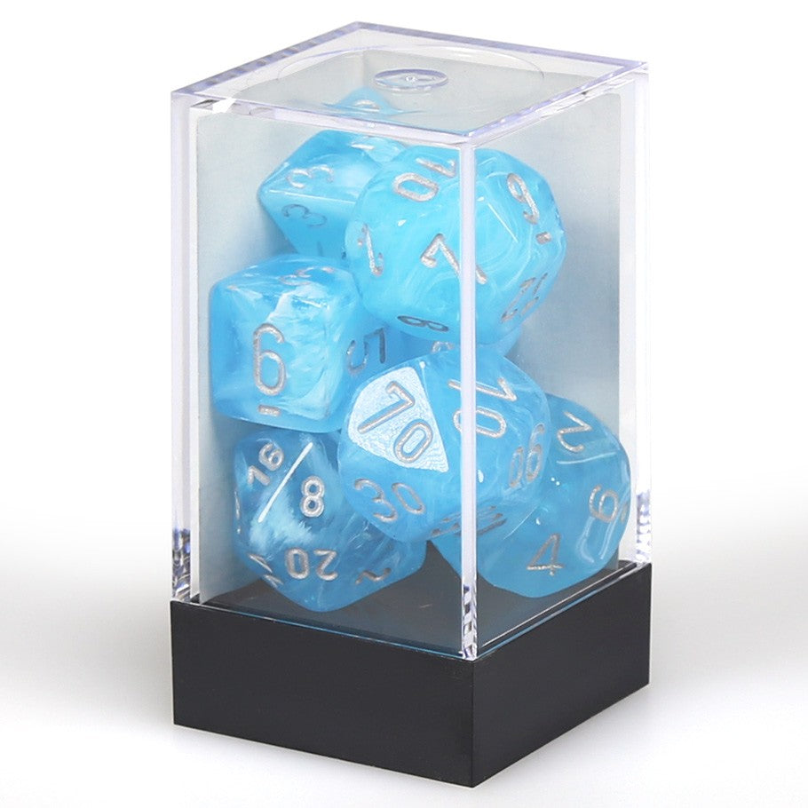 Dice: Chessex Luminary Sky/Silver