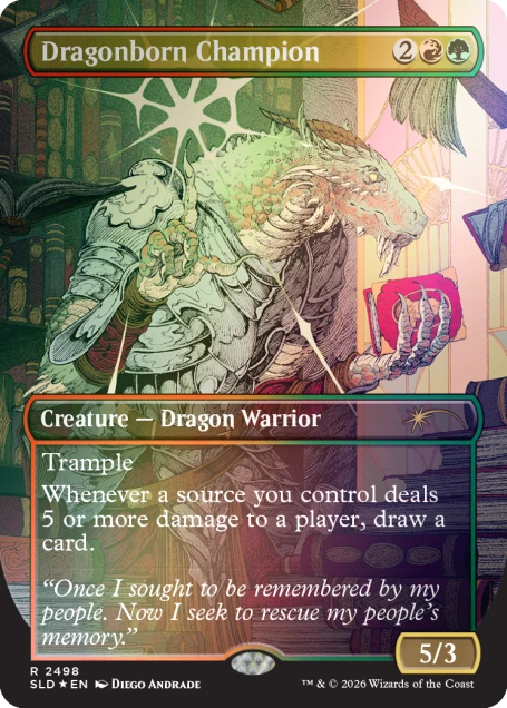 Magic the Gathering: Secret Lair Drop Series - Whispers in Candlekeep - FOIL