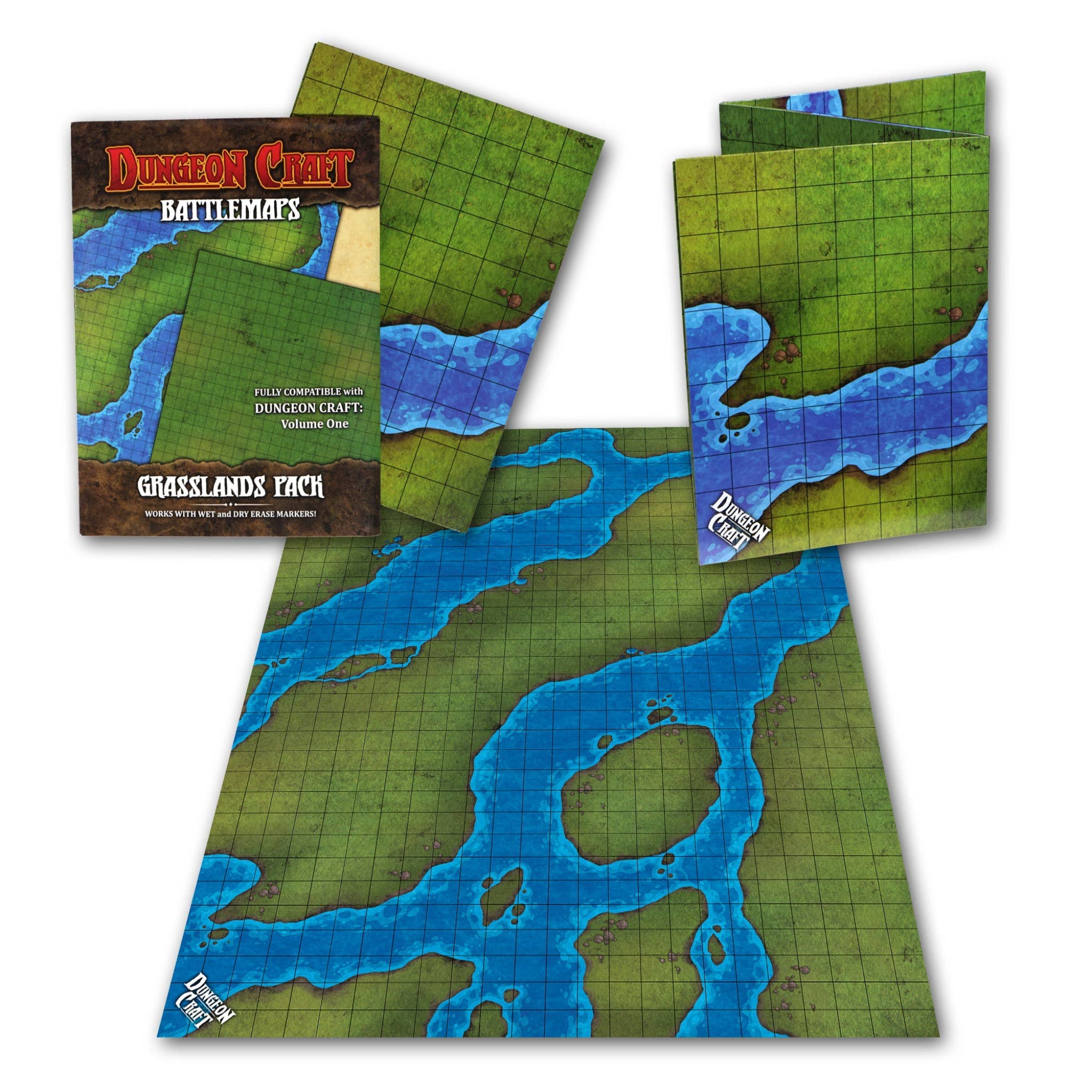 BattleMap: Mapa de batalla de pastizales para DnD