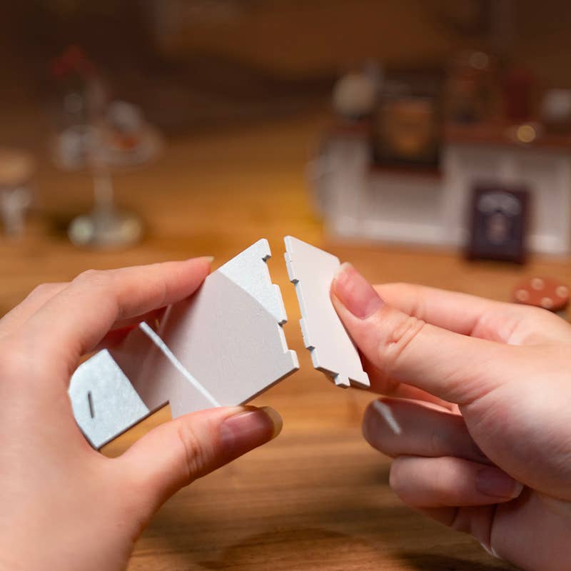 Rolife Slow Life Café DIY Miniature House Craft Dollhouse